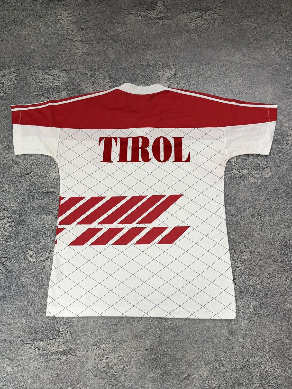 Adidas RARE Adidas Ventex France TSV Tirol Sport Shirt 80s M Red Size US M / EU 48-50 / 2 - 2 Thumbnail