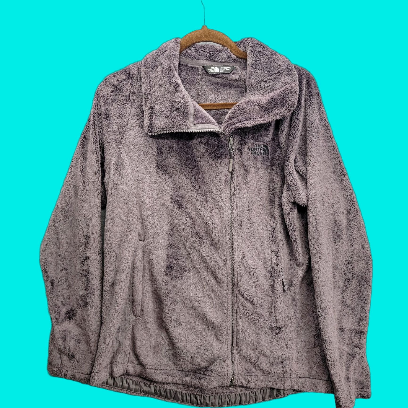 The North Face The North Face Jacket Women Medium Gray Polyester Fleece Soft Full Zip Regular Size M / US 6-8 / IT 42-44 - 1 Thumbnail