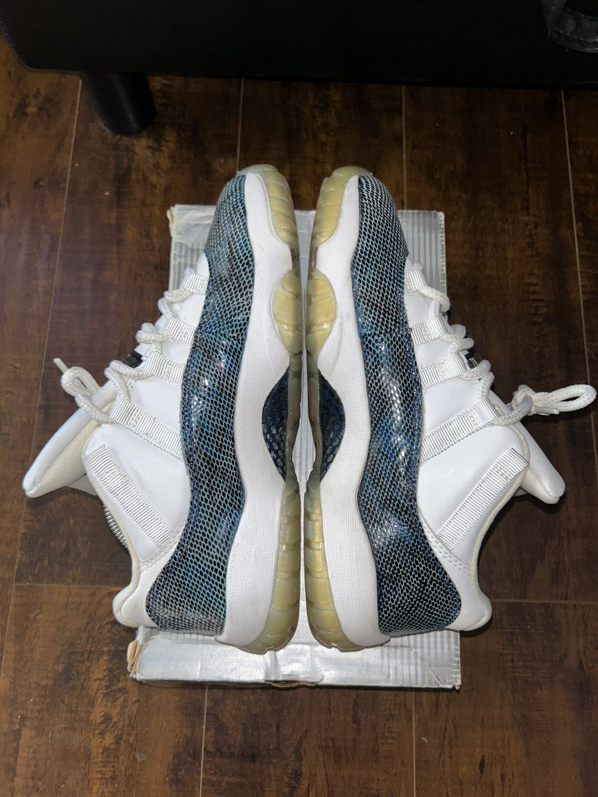 Jordan Brand 2001 low Jordan 11 navy snake skin Size US 8 / EU 41 - 6 Thumbnail