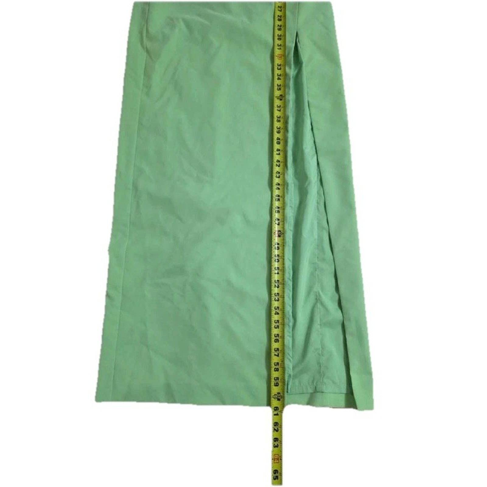 & Other Stories Aidan by Aidan Mattox Cutout Gown Green Size 10 A001116 Size L / US 10 / IT 46 - 6 Thumbnail