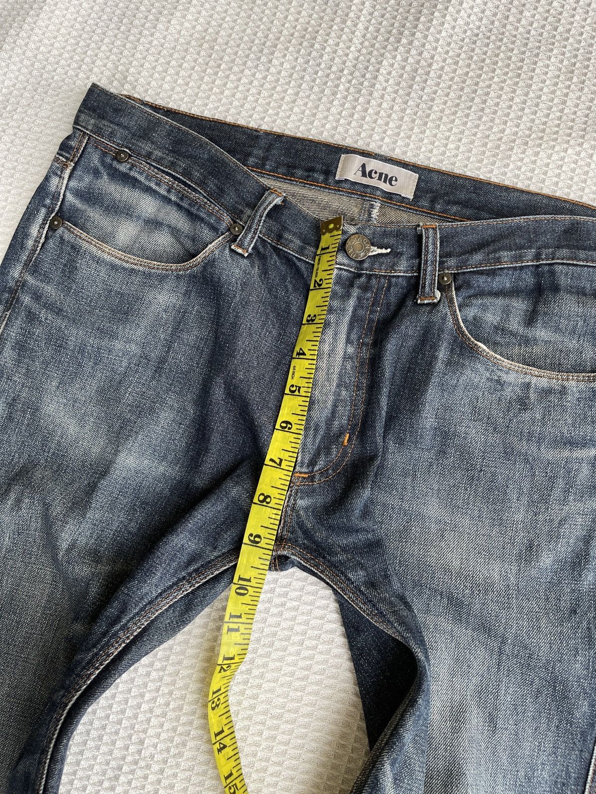 Acne Studios AW15🔥ACNE STUDIO🔥Fade Blue Jeans Slim Straight Size US 34 / EU 50 - 4 Thumbnail
