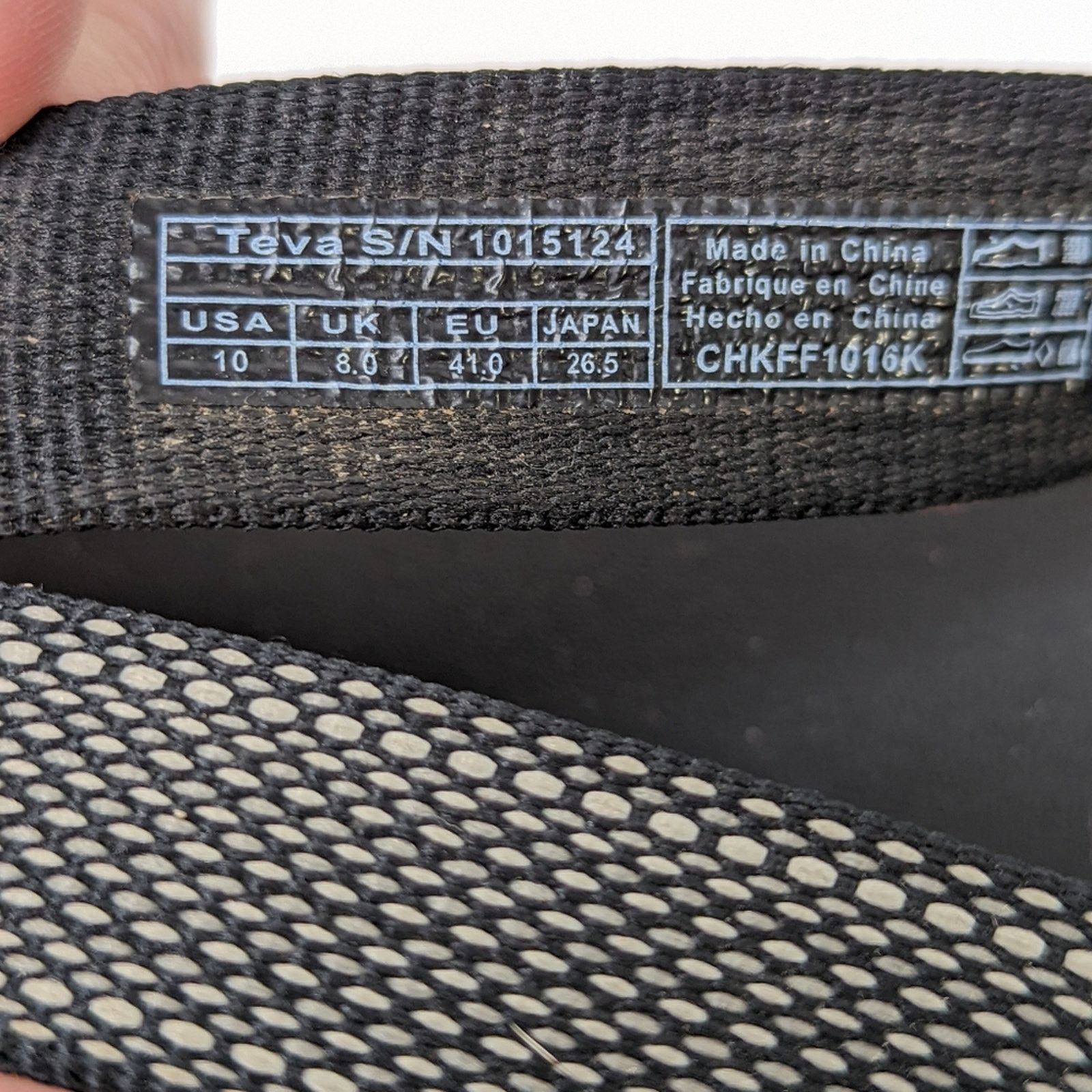 Teva Teva Azure Flip Flop Sandals in Avalon Black - 10 Size US 10 / IT 40 - 4 Thumbnail