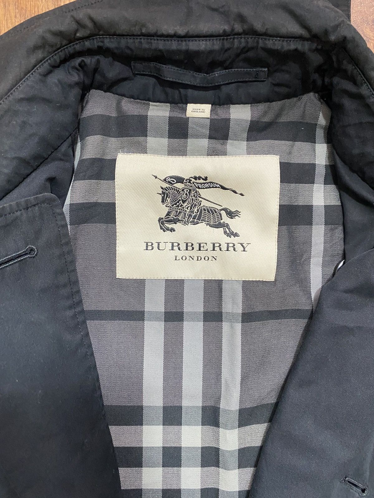 Burberry Burberry London Trench Coat Classic Nova Check Size US XL / EU 56 / 4 - 2 Thumbnail