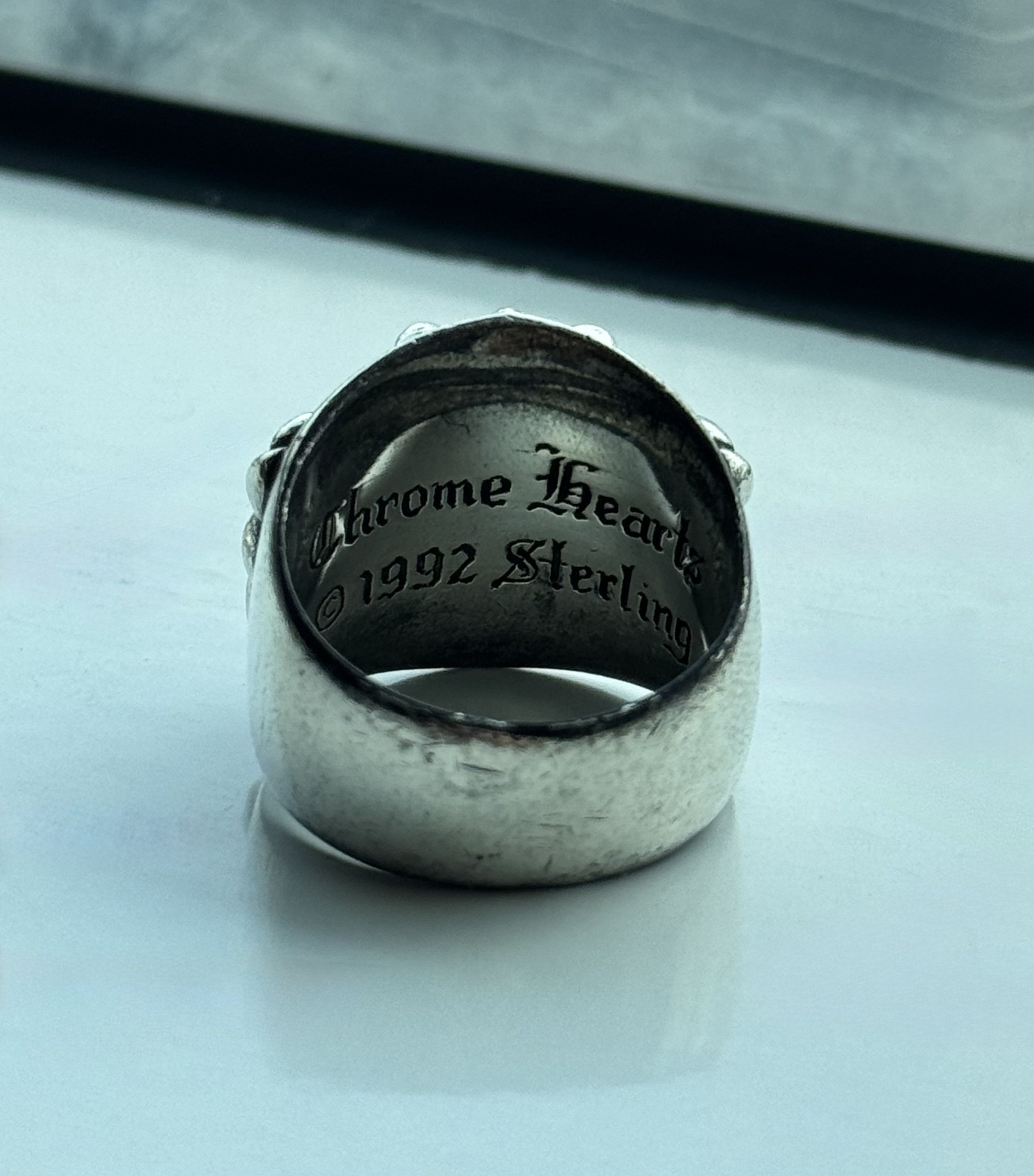 Chrome Hearts Keeper Ring Size