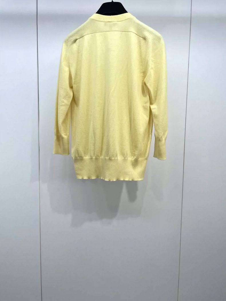 Loro Piana LORO PIANA Long sleeve knit top Size XS / US 0-2 / IT 36-38 - 2 Thumbnail