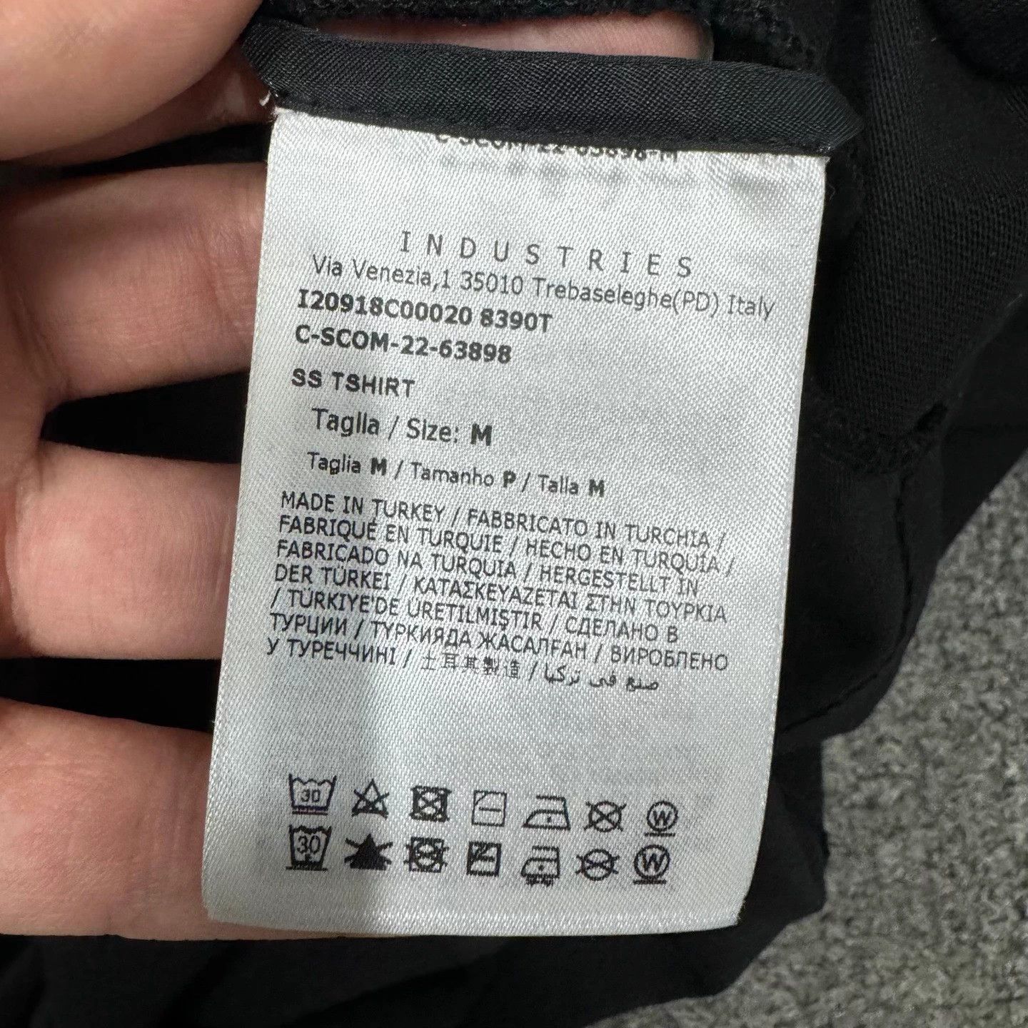 Moncler Moncler Black Chest Logo SS Unworn M Size US M / EU 48-50 / 2 - 4 Thumbnail