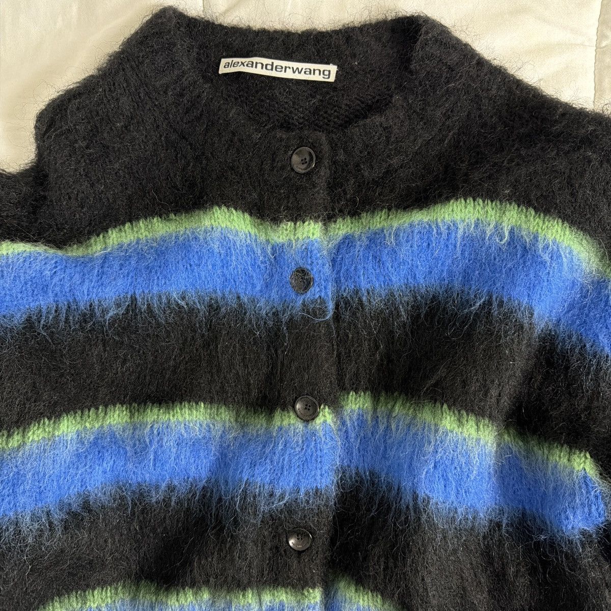 Alexander Wang Alexander Wang Brushed Mohair knit sweater Size L / US 10 / IT 46 - 4 Thumbnail
