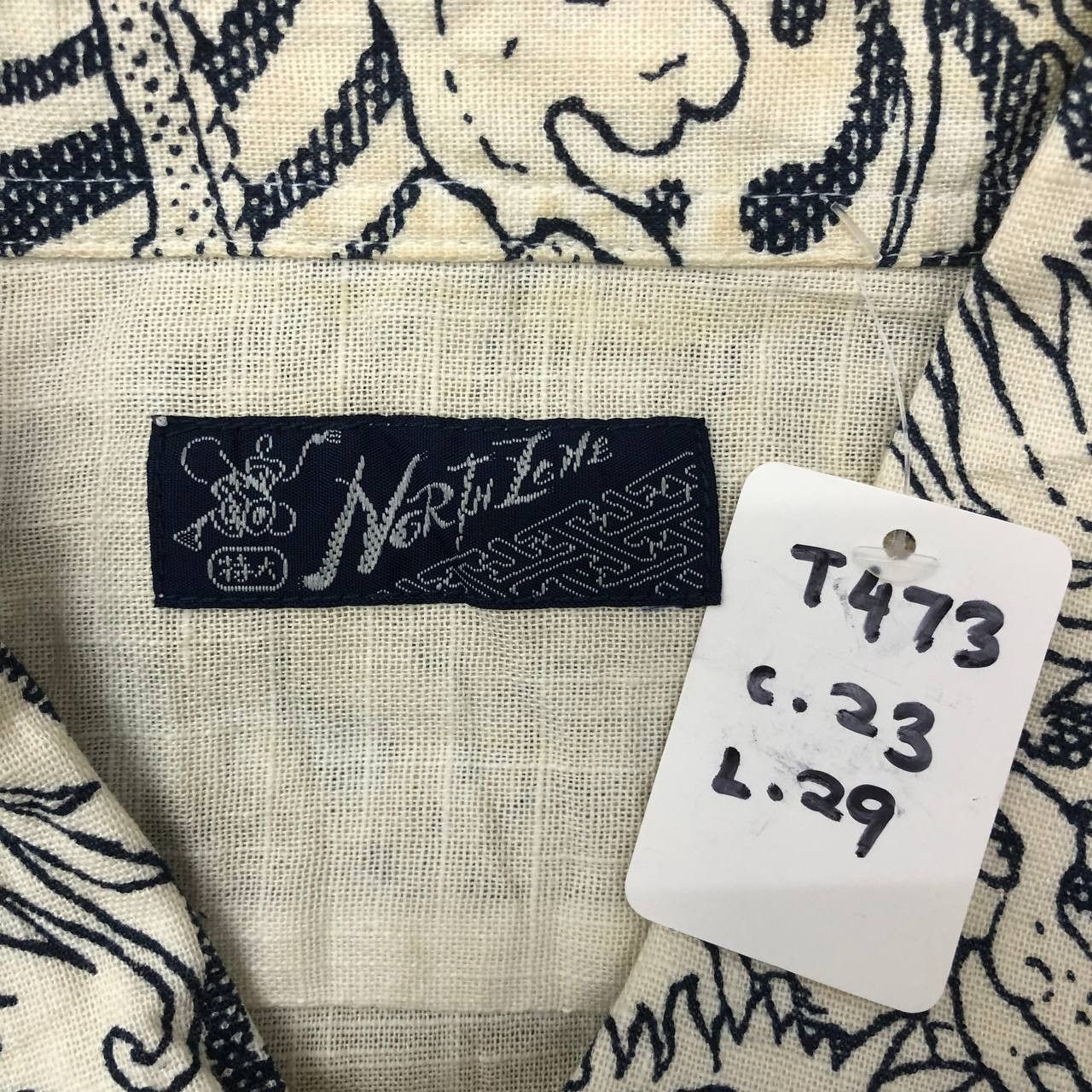 Japanese Brand T473 VTG JAPAN BAMBOO BUTTON DRAGON TATTOO BOWLING SHIRTS Size US L / EU 52-54 / 3 - 6 Thumbnail