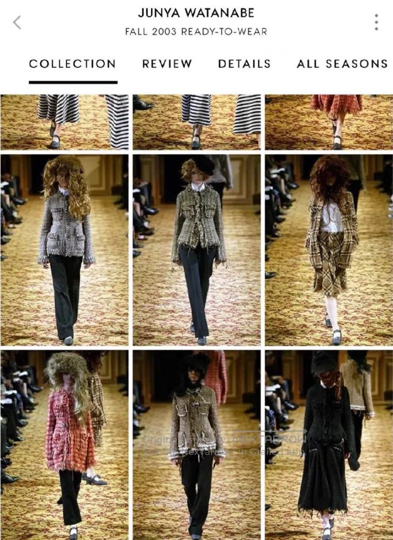Junya Watanabe Junya Watanabe Tweed coat Size S / US 4 / IT 40 - 7 Thumbnail