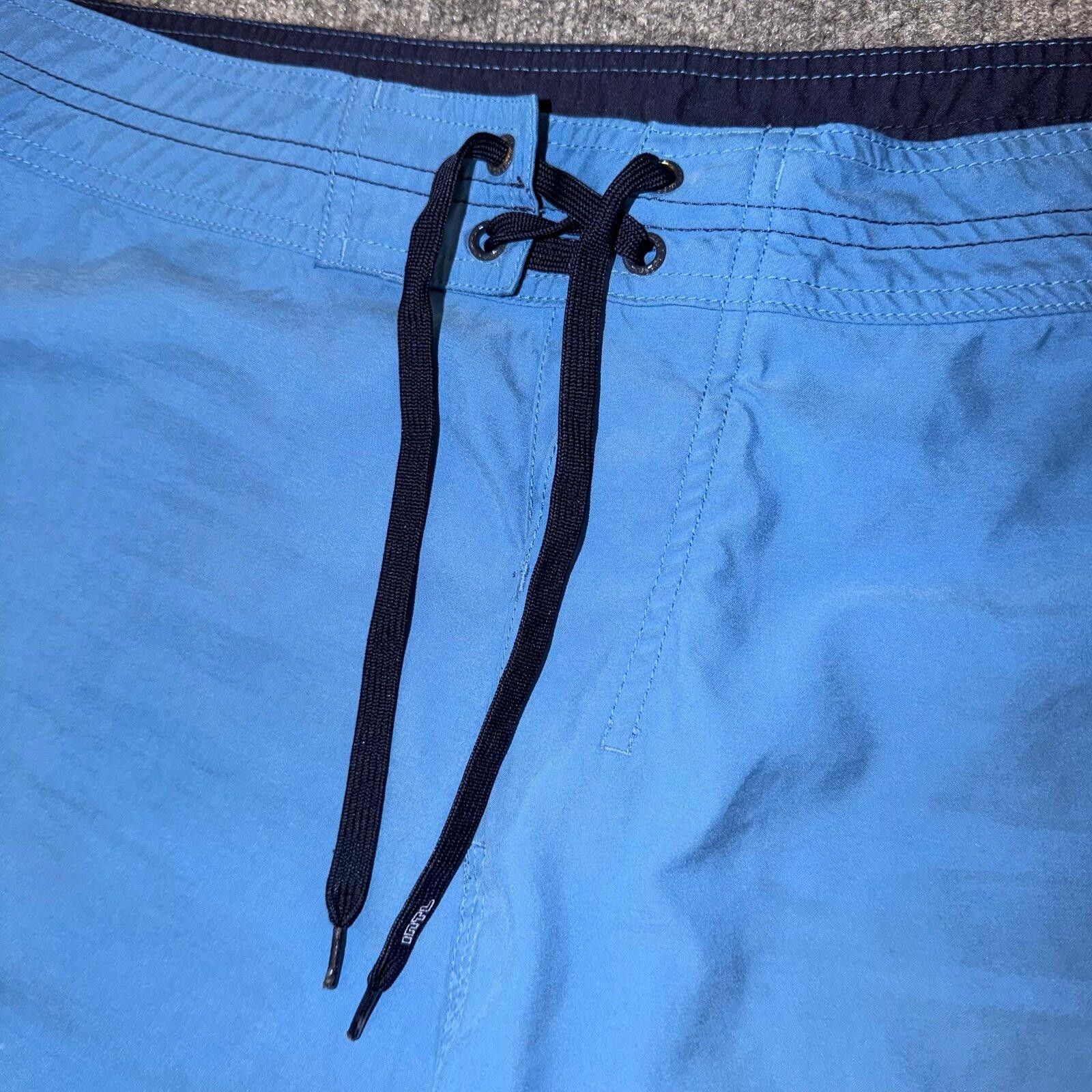 Hurley Hurley Blue Board Shorts Surf Trunks Mens L/XL Vintage Y2K Size US 36 / EU 52 - 3 Thumbnail