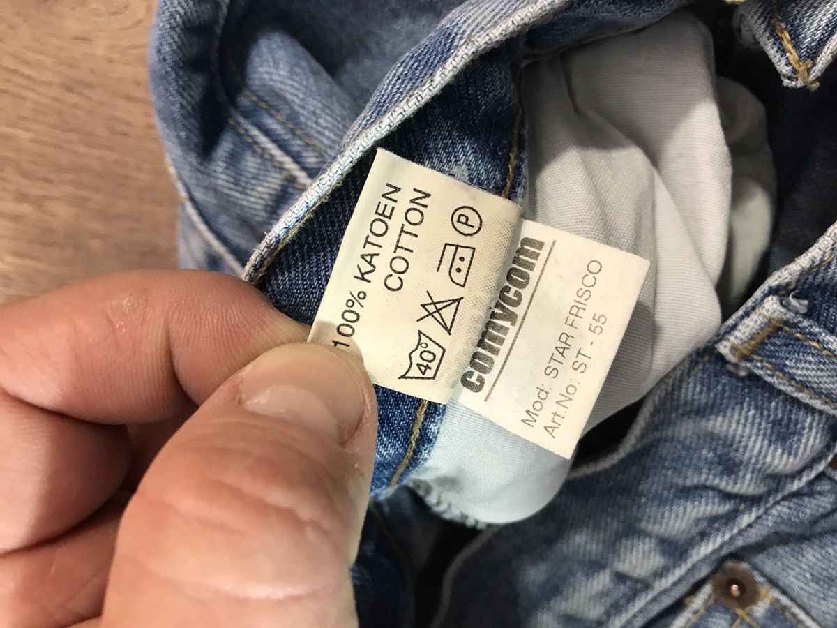 Vintage Vintage Big Flare Denim Pants Jeans Size 29" - 11 Thumbnail