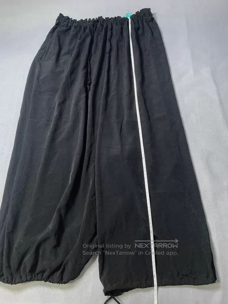 Yohji Yamamoto Yohji Yamamoto size 1 22SS triacetate double pleated drawst Size US 28 / EU 44 - 6 Thumbnail