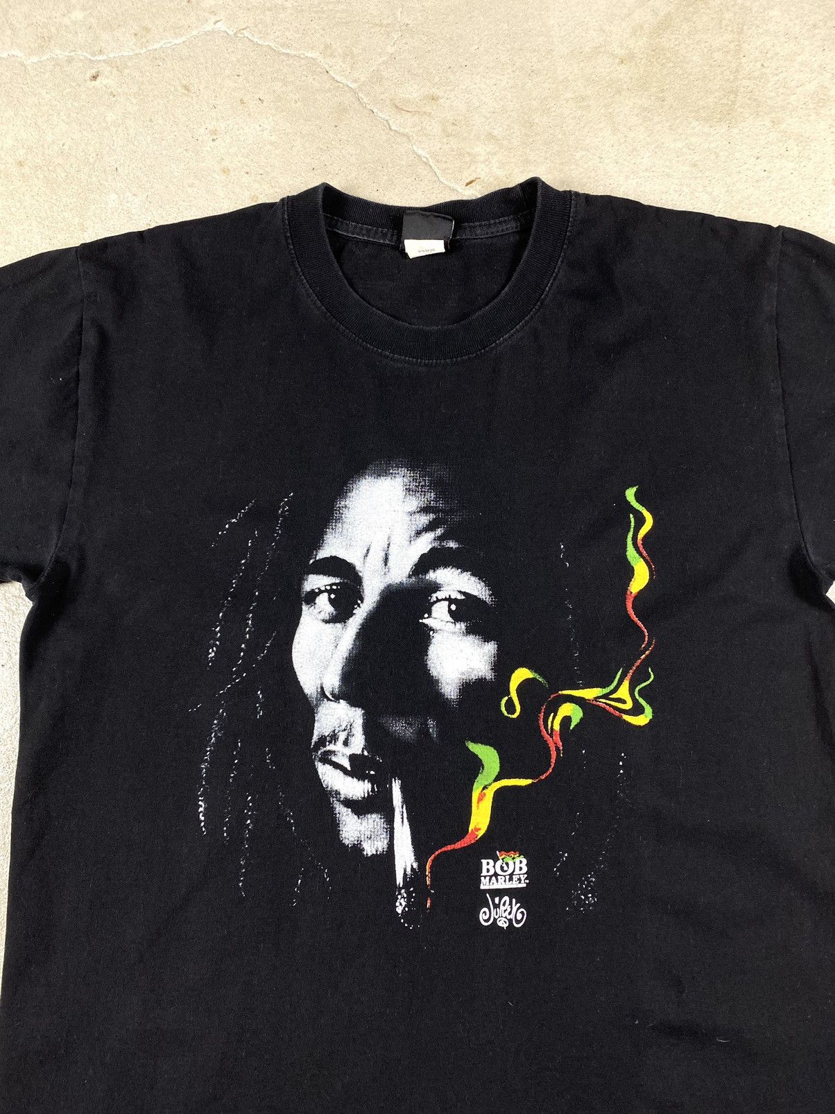 Bob Marley 2000s Vintage Bob Marley T Shirt Jamaica Rasta Smoke Weed Size US M / EU 48-50 / 2 - 2 Thumbnail