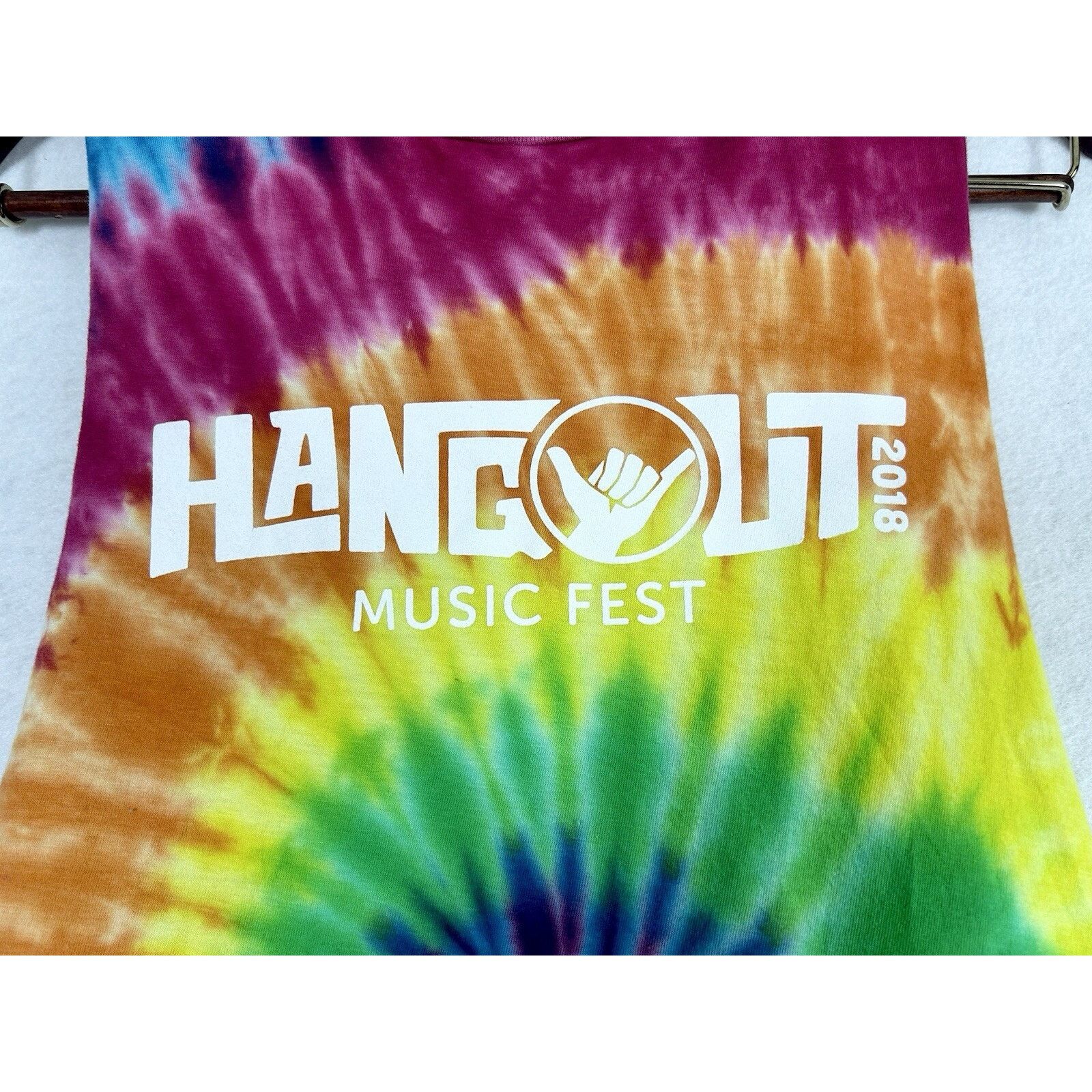 The Unbranded Brand Hangout Music Festival 2018 Tie Dye Tank Top Kendrick Lamar Size US XL / EU 56 / 4 - 2 Thumbnail