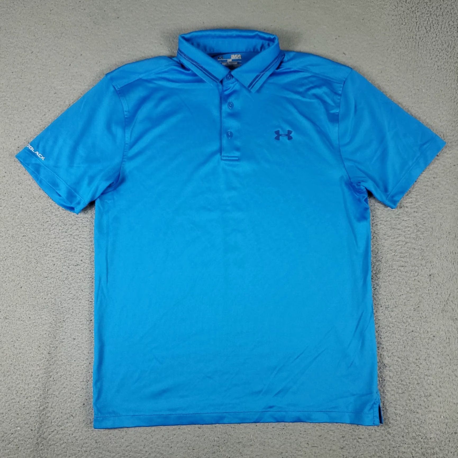 Under Armour Under Armour Polo Shirt Mens Size M Blue Golf Casual Short Sleeve Polo Mens Blue Under Armour Polo Shirt Golf Casual Short Sleeve Mens M Blue Size US M / EU 48-50 / 2 - 2 Thumbnail