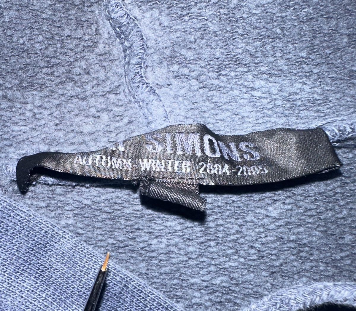 Raf Simons AW04 Waves Paisley Hoodie Size US L / EU 52-54 / 3 - 7 Thumbnail