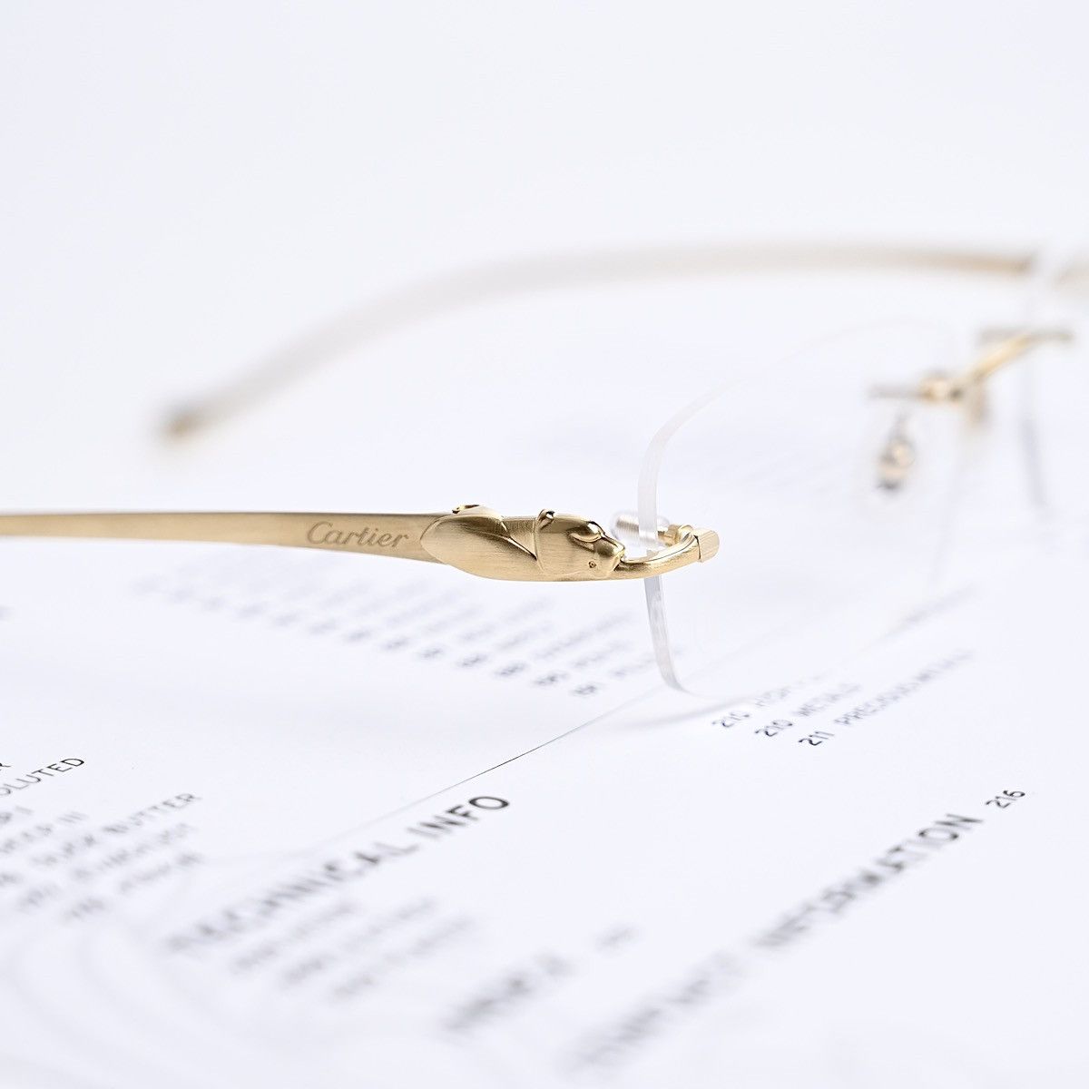 Cartier CARTIER CT0061O 002 GLASSES Size ONE SIZE - 4 Thumbnail
