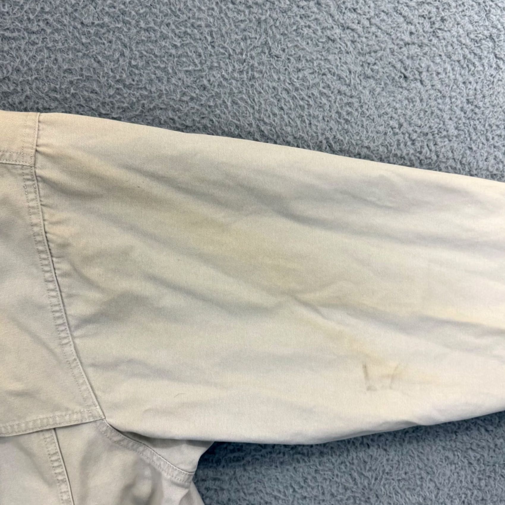 Eddie Bauer Vintage Eddie Bauer Jacket Mens XL Big Beige Fleece Lined Zip Chore Coat Outdoor Size US XL / EU 56 / 4 - 7 Thumbnail