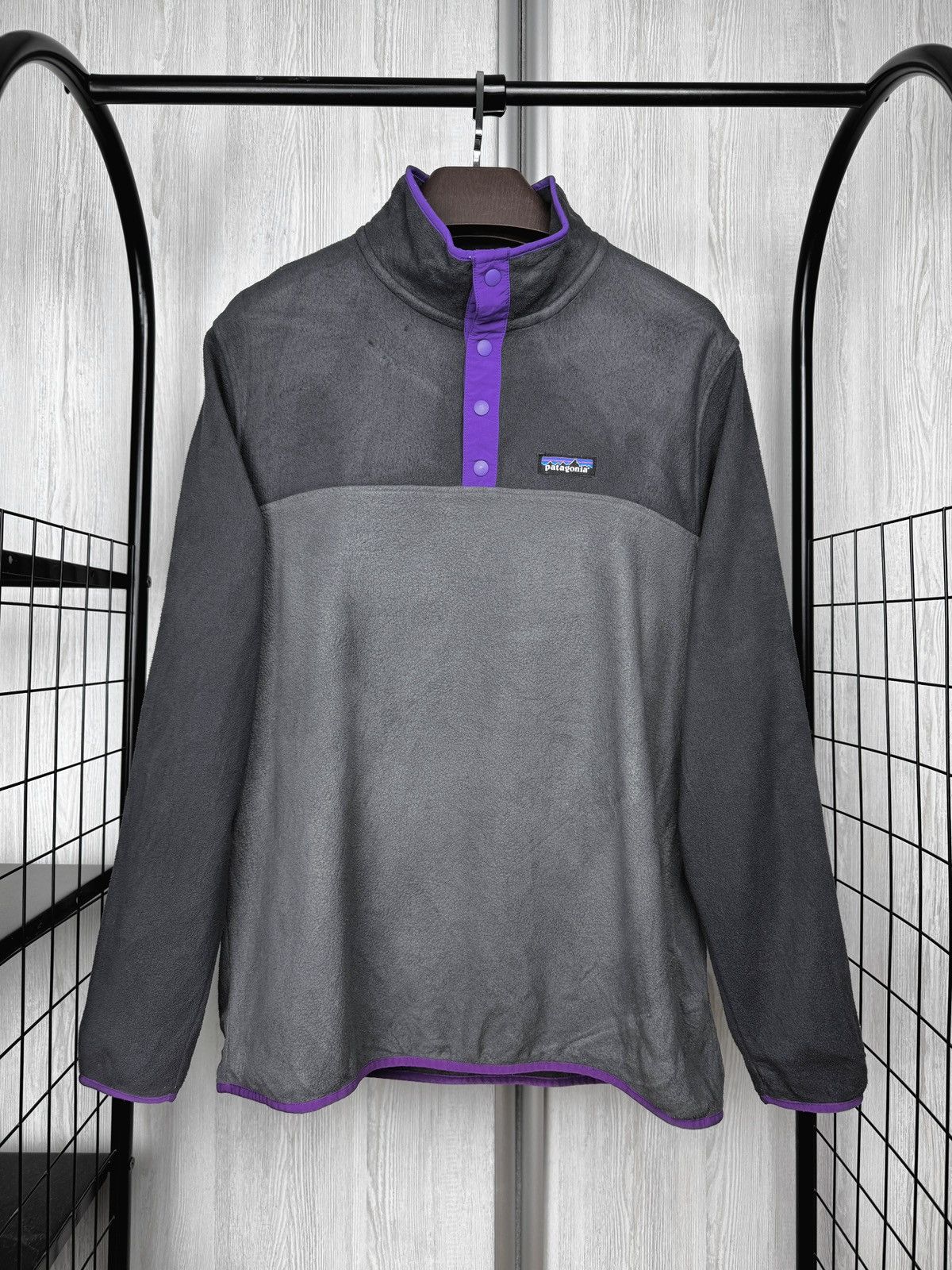 Patagonia Patagonia Micro D Snap-T Forge Grey Pullover size L Size US L / EU 52-54 / 3 - 2 Thumbnail