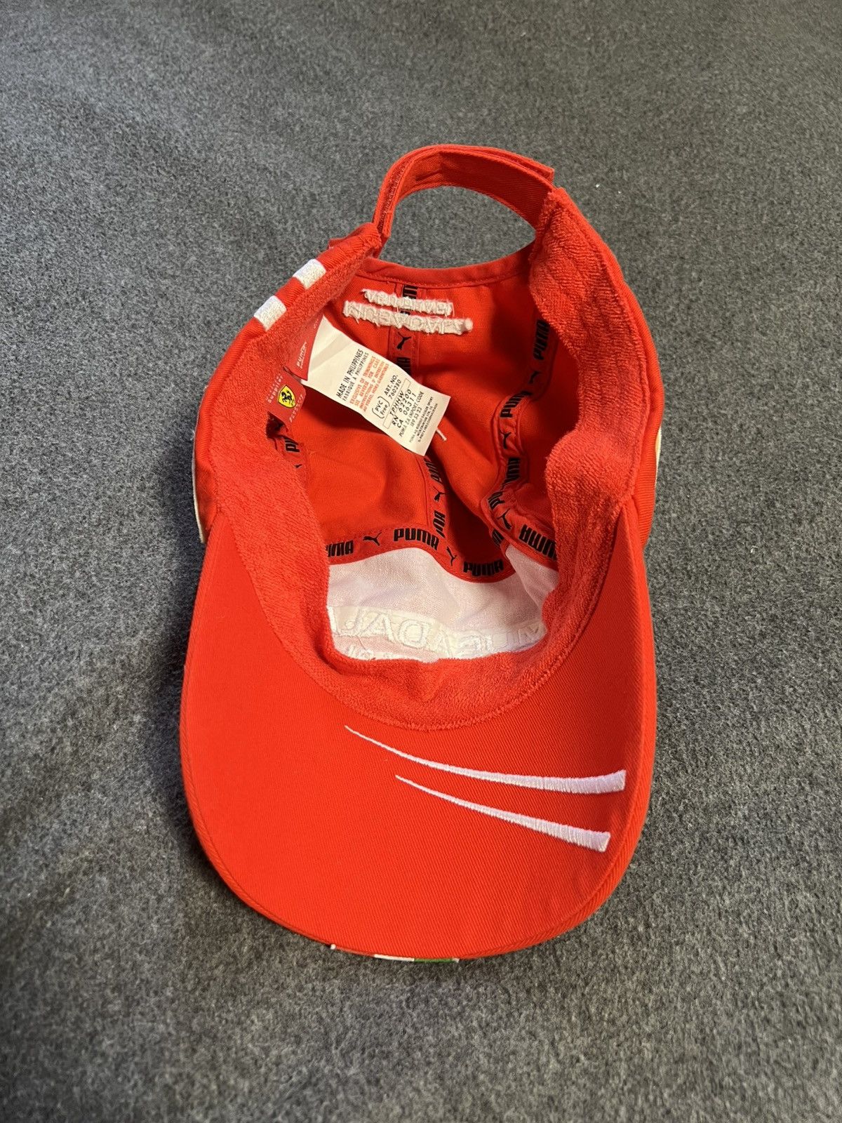 Ferrari × Puma Men's sports cap Puma Ferrari Mubadala ABU DHABI Size ONE SIZE - 6 Thumbnail