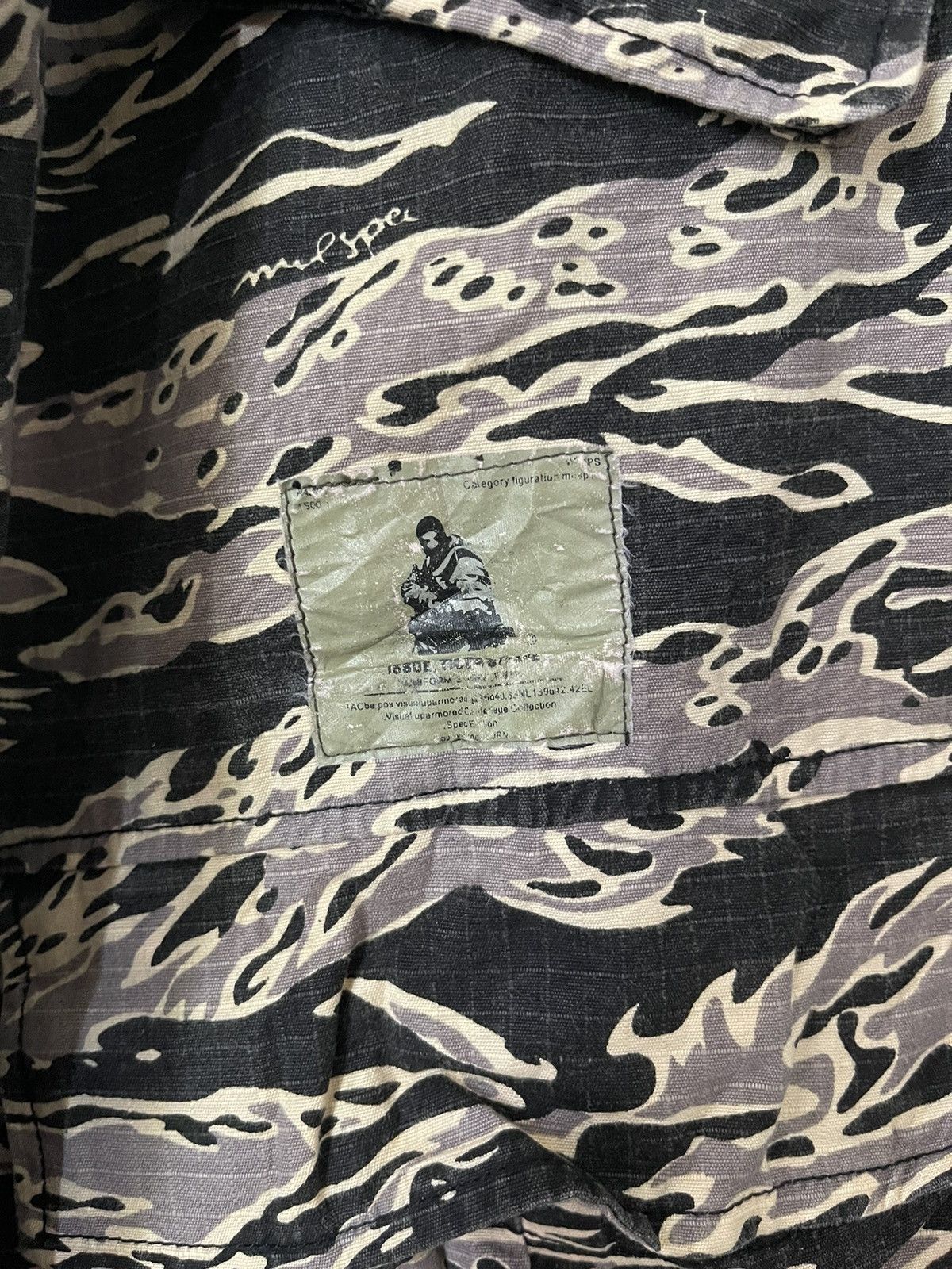 Wtaps Wtaps Mil-Spec Tiger Stripe Jacket Size US L / EU 52-54 / 3 - 5 Thumbnail
