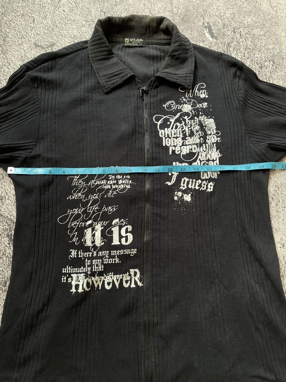 Japanese Brand Y2K Nylaus ifsixwasnine Size US M / EU 48-50 / 2 - 10 Thumbnail