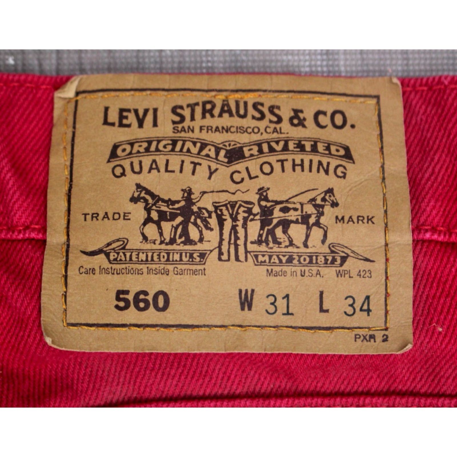 Levi's VINTAGE Levi's 560 Jeans Shirt? Size US 31 - 4 Thumbnail