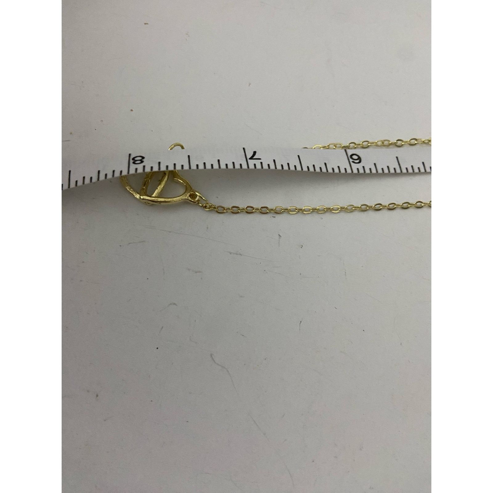 Other Heart necklace yellow gold tone Size ONE SIZE - 4 Thumbnail