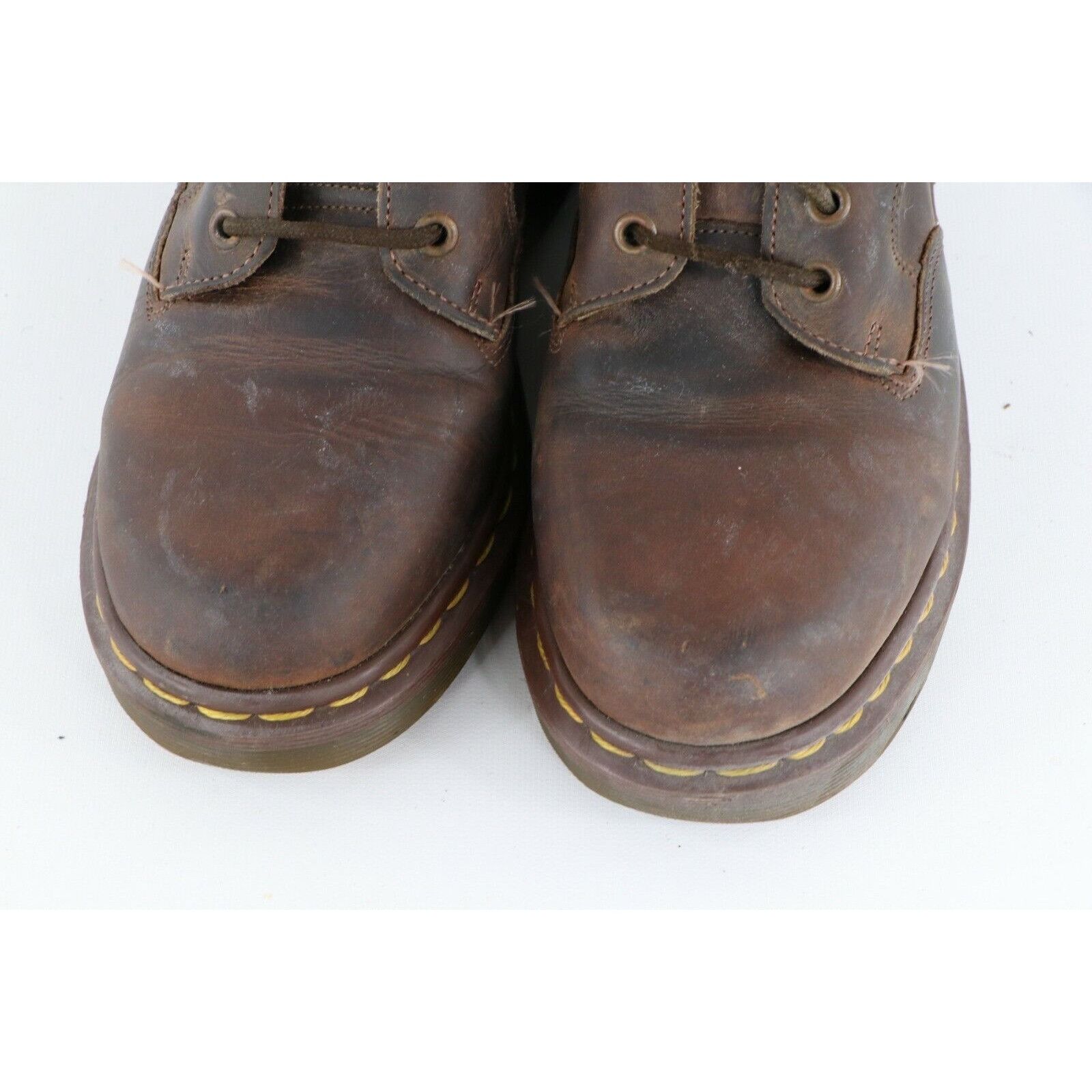 Dr. Martens × Vintage Vintage 90s Dr Martens Goth Chunky Leather Ankle Boots Size US 6 / IT 36 - 3 Thumbnail
