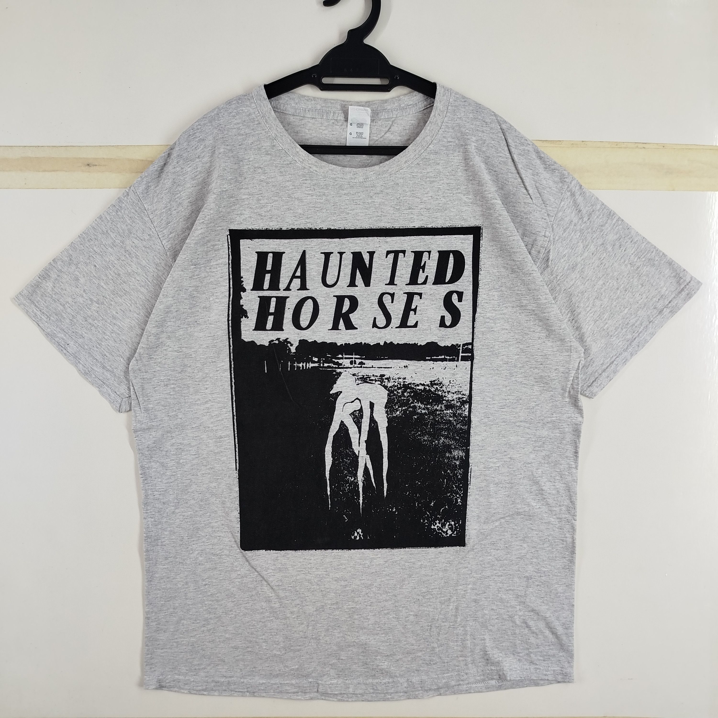 Band Tees Band Haunted Horses Big Print Size US L / EU 52-54 / 3 - 1 Thumbnail