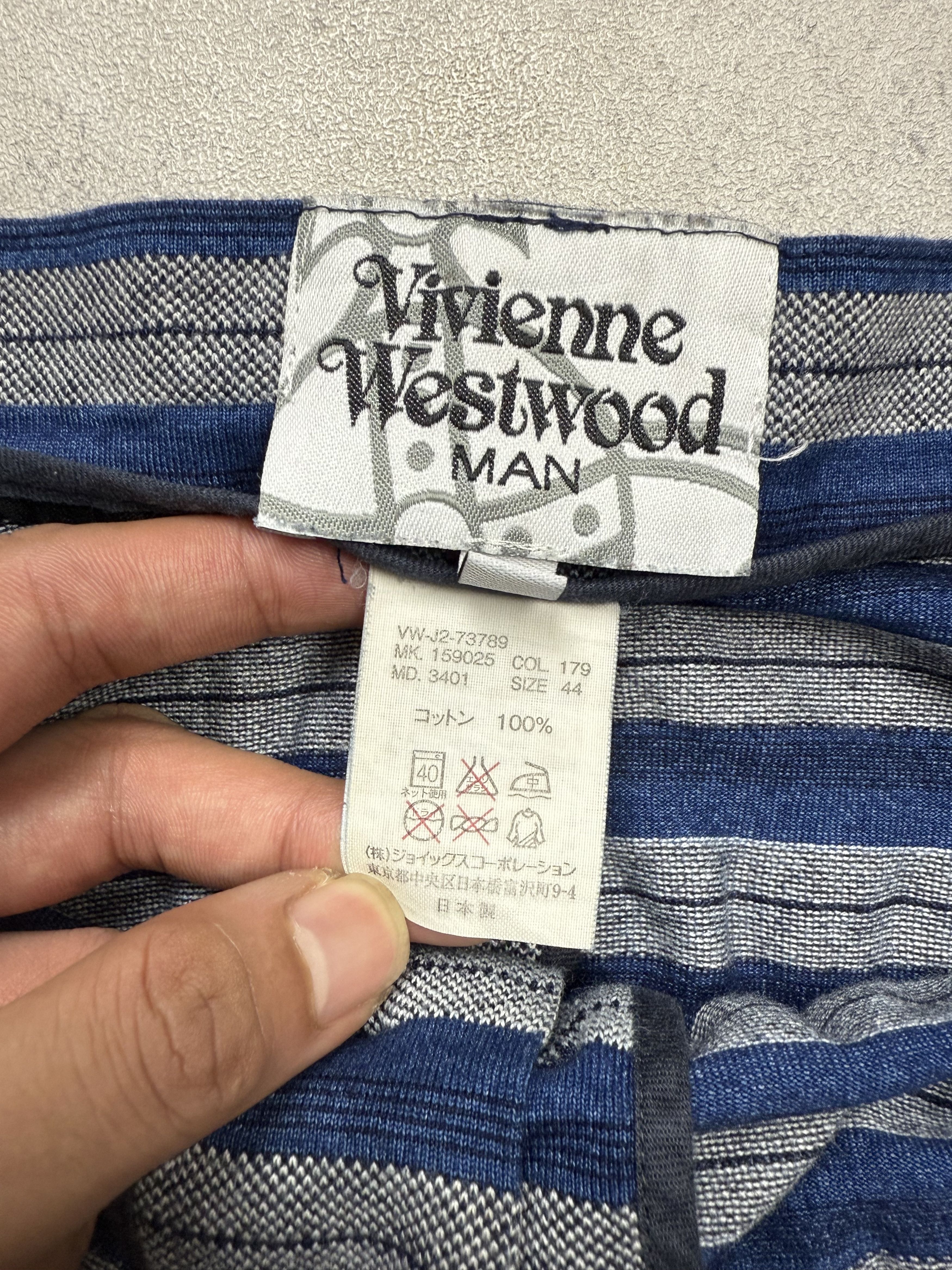 Vivienne Westwood Vivienne Westwood Striped Shorts Size US 28 / EU 44 - 6 Thumbnail