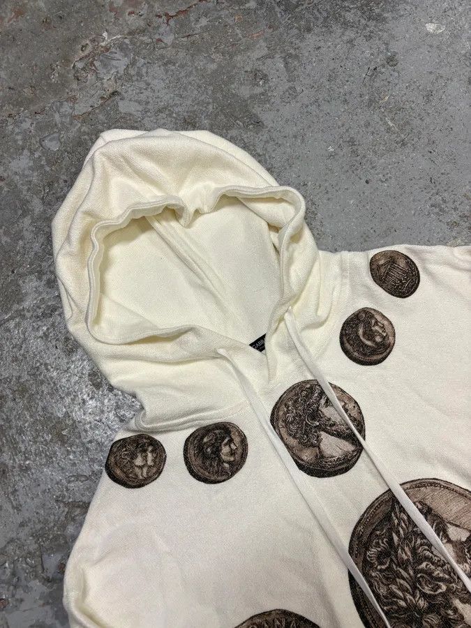 Dolce & Gabbana SS2014 Dolce & Gabbana White Coin Hoodie Size US L / EU 52-54 / 3 - 5 Thumbnail