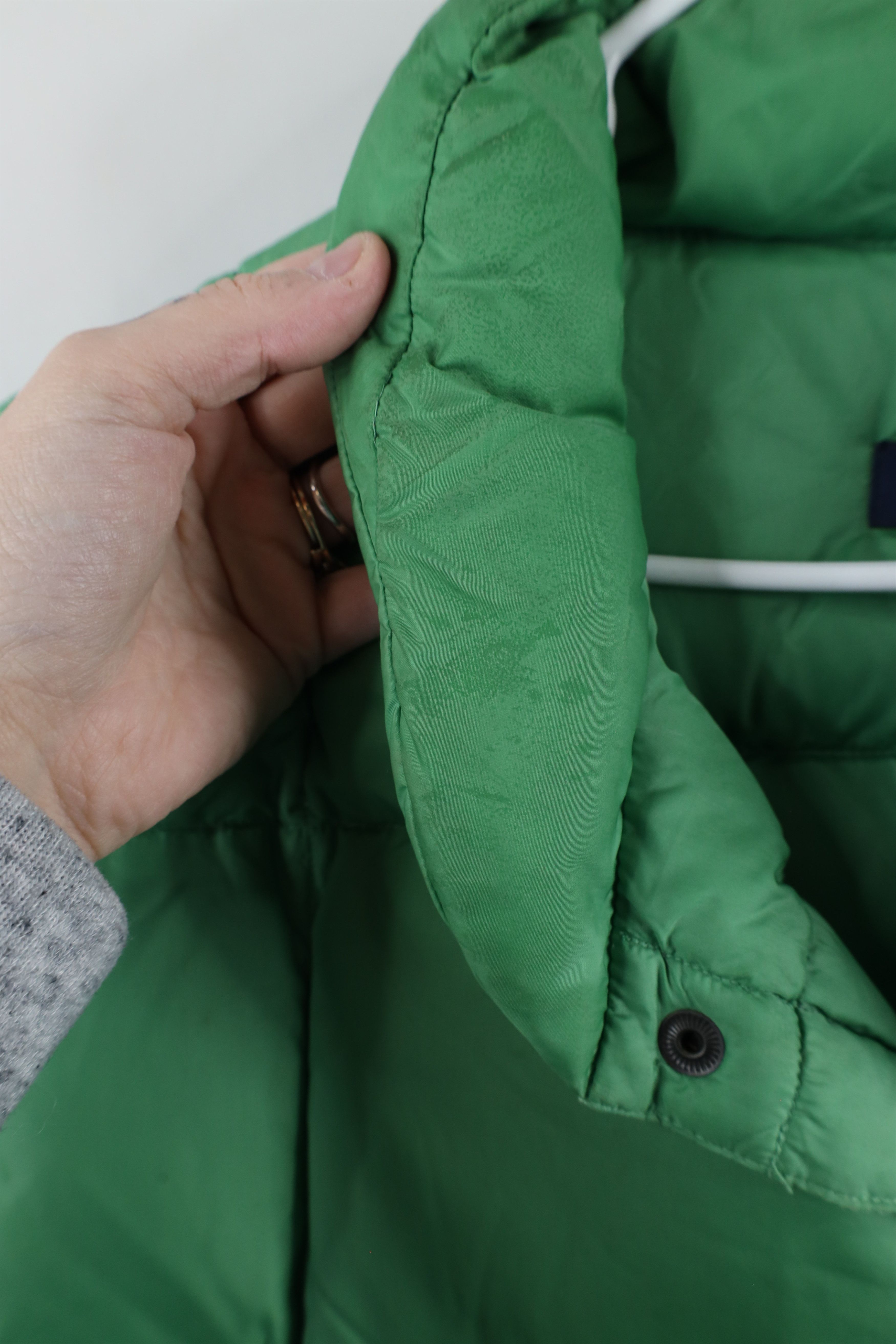 Lands' End × Vintage Vintage 90s Lands End Down Fill Puffer Vest Jacket Green Size US XL / EU 56 / 4 - 4 Thumbnail