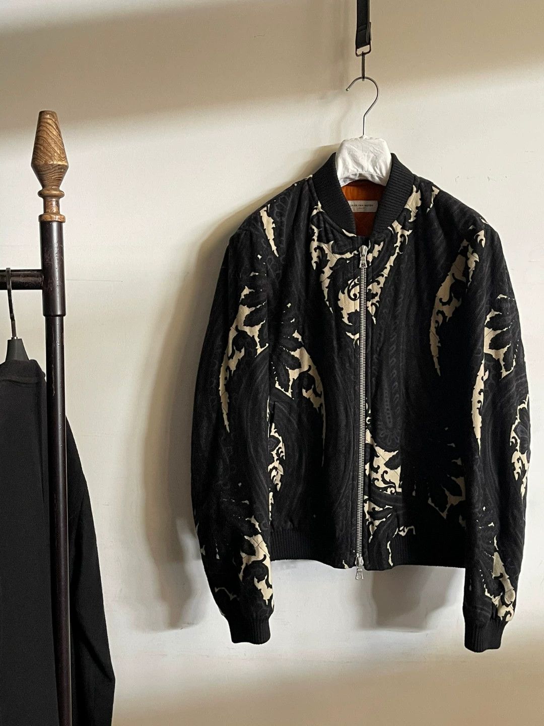 Dries Van Noten Dries Van Noten Paisley Wool Flight Jacket Size US S / EU 44-46 / 1 - 1 Thumbnail