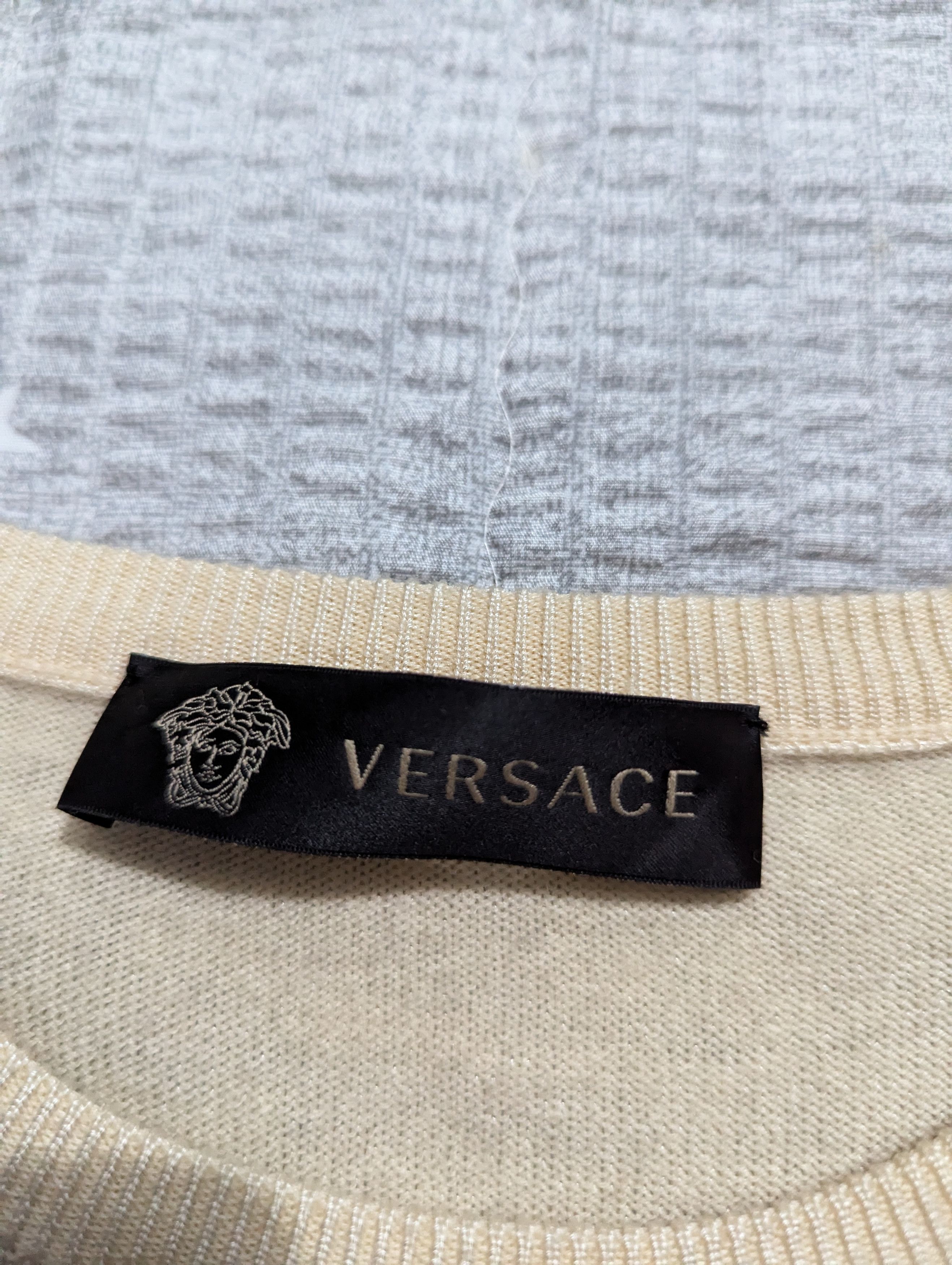 Versace Versace wool knit sweater Size US S / EU 44-46 / 1 - 6 Thumbnail