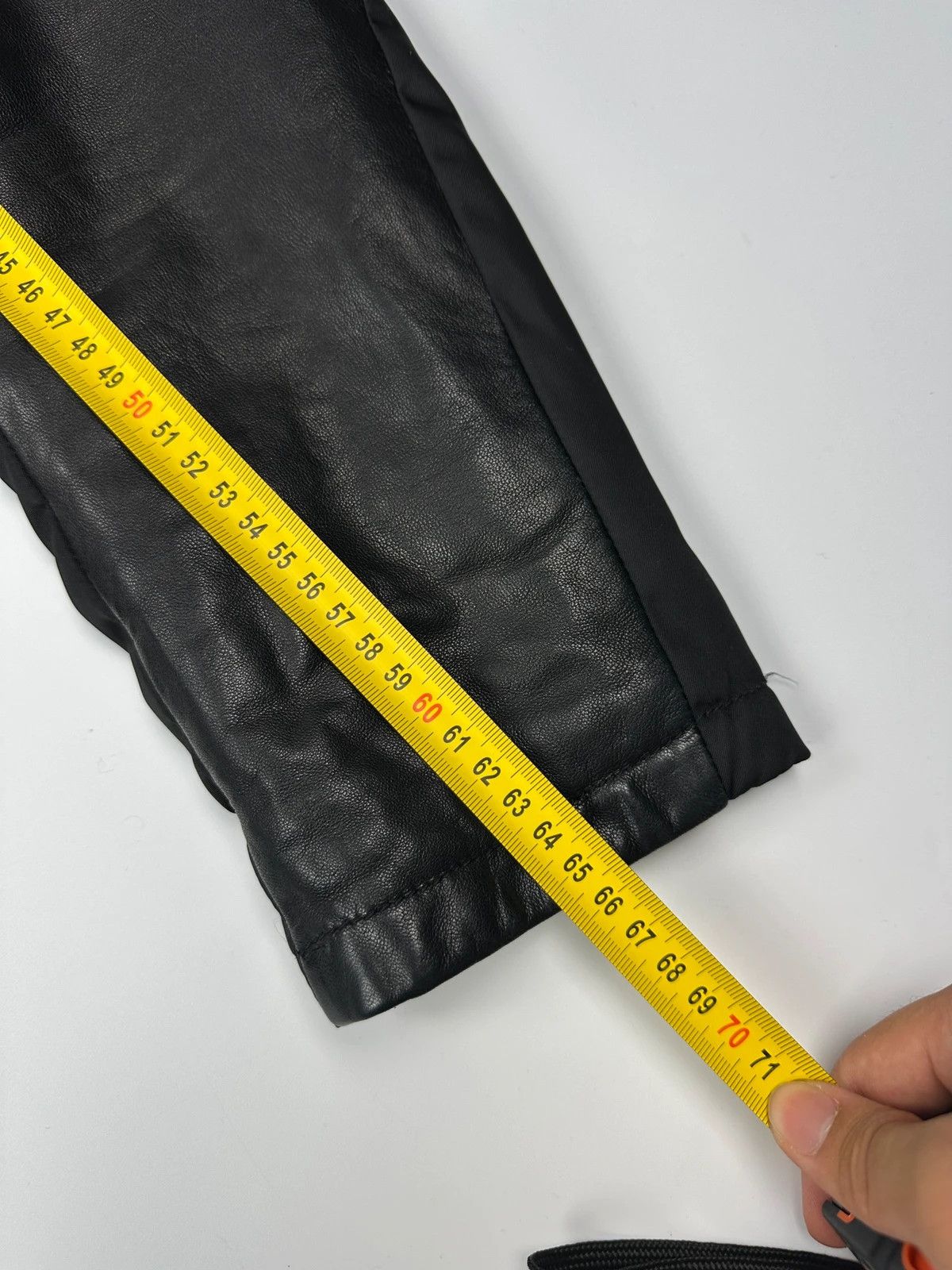 Prada Prada Sport FW2010 Leather & Nylon Black Hooded Jacket Size US M / EU 48-50 / 2 - 15 Thumbnail