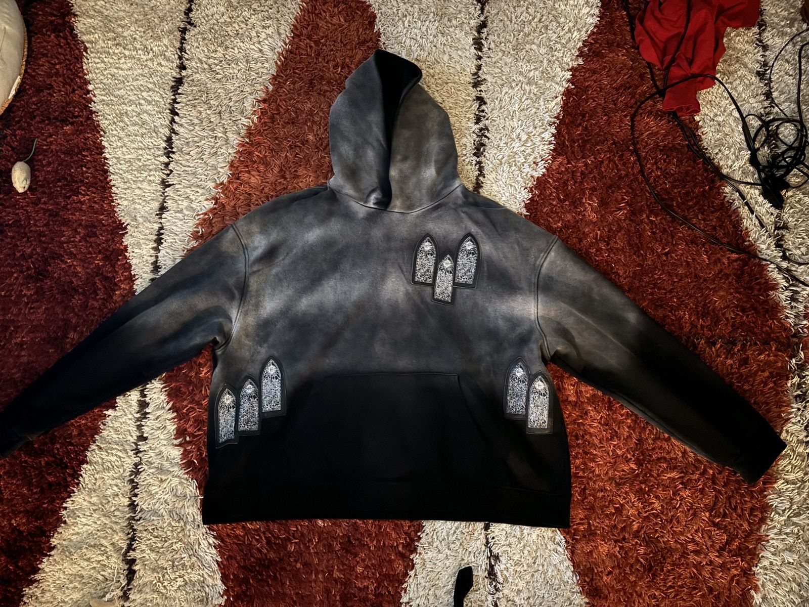 Who Decides War Who Decides War Faded Hoodie Size US XXL / EU 58 / 5 - 1 Thumbnail