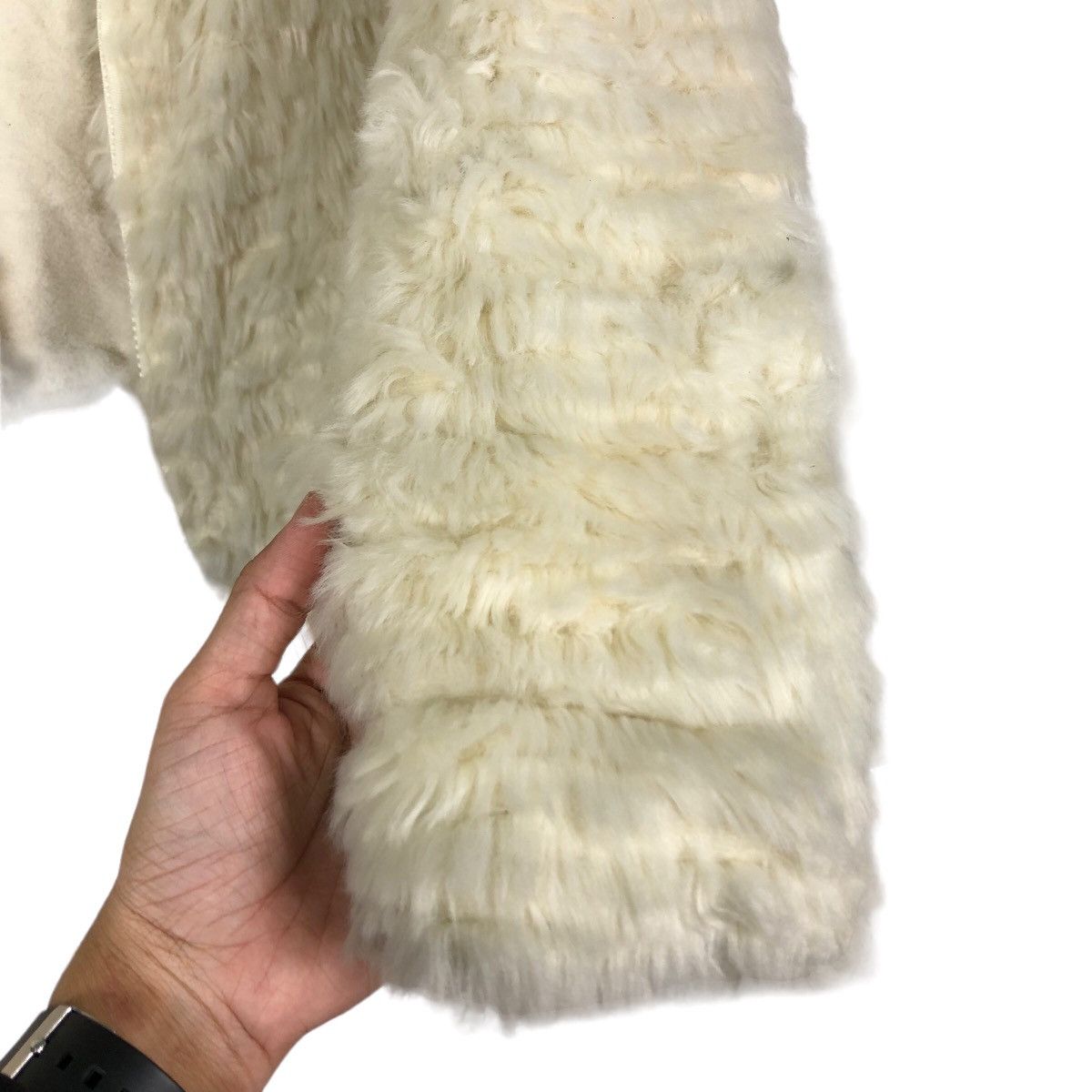 Issey Miyake Mink Fur Bomber Jacket Cropped Design Tsumori Chisato Japan Size US M / EU 48-50 / 2 - 15 Thumbnail