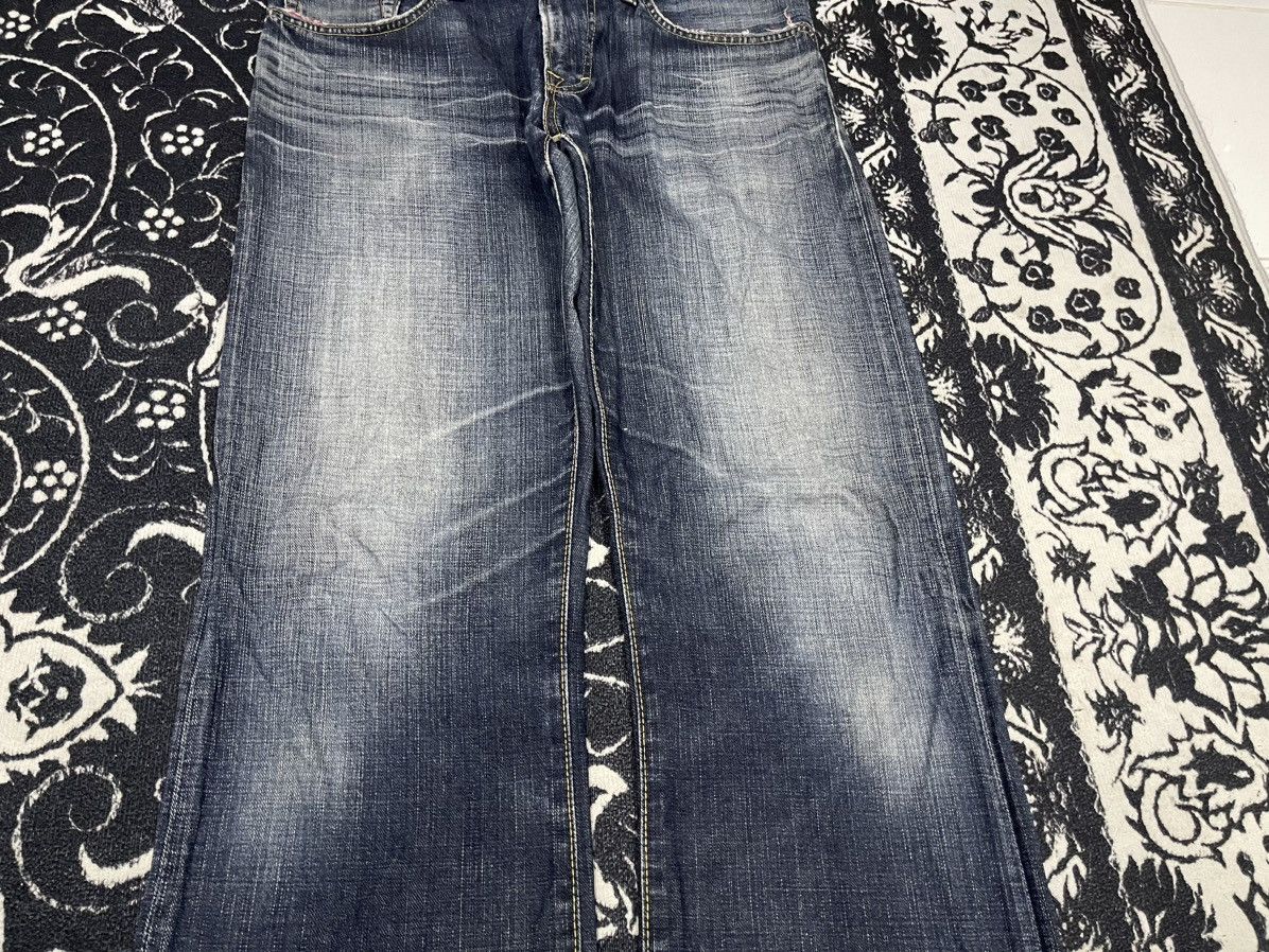 2000s EDWIN 503 BLUETRIP EDGELINE DISTRESSED JEANS
