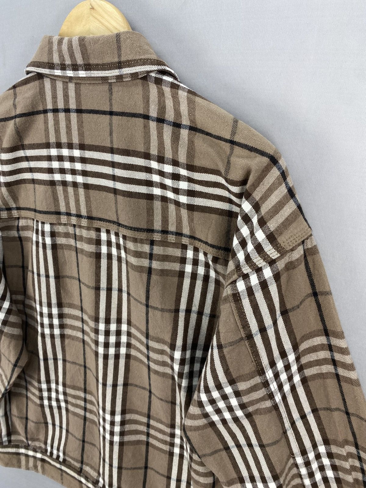 GU GU Nova Check Double Pocket Button Up Jacket Size US L / EU 52-54 / 3 - 5 Thumbnail