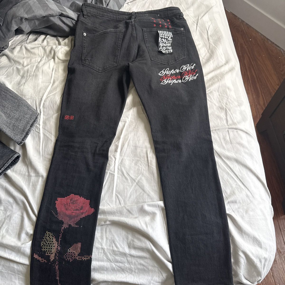 Ksubi Ksubi graphic rose patch Size US 31 - 1 Thumbnail