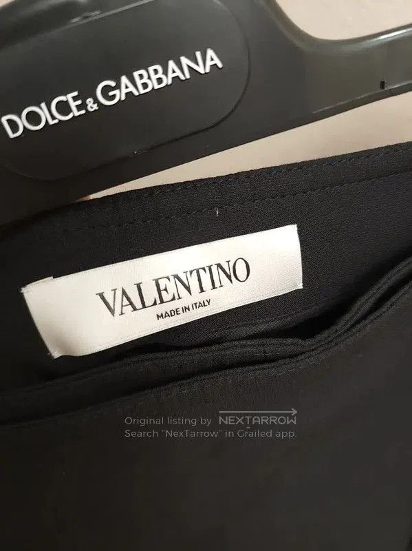 Valentino Valentino Black Wool Women's Shorts . Size 37" - 5 Thumbnail