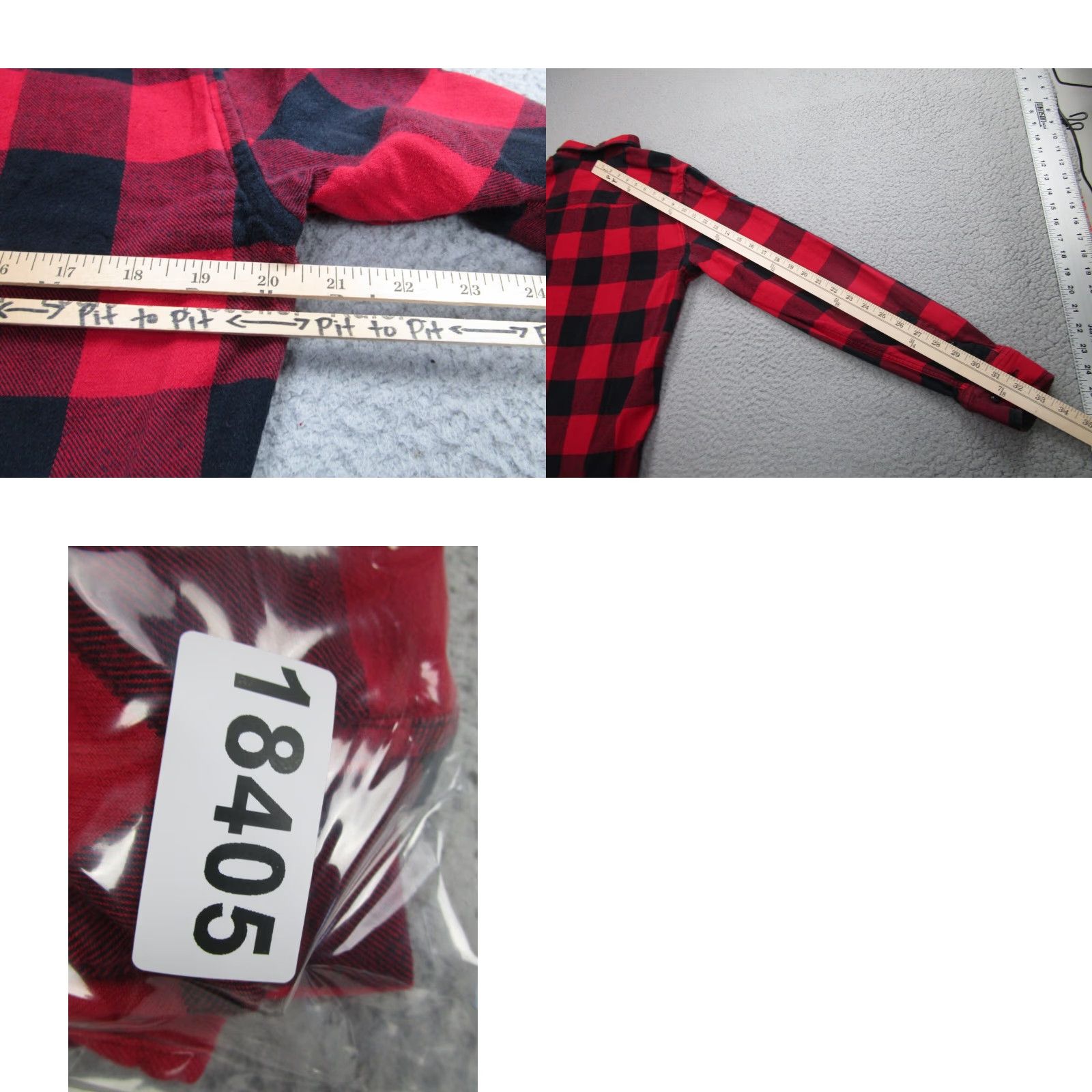 Vintage Salt Valley Mens Flannel Shirt M Red Black Plaid Long Sleeve Casual Western Size US M / EU 48-50 / 2 - 8 Thumbnail