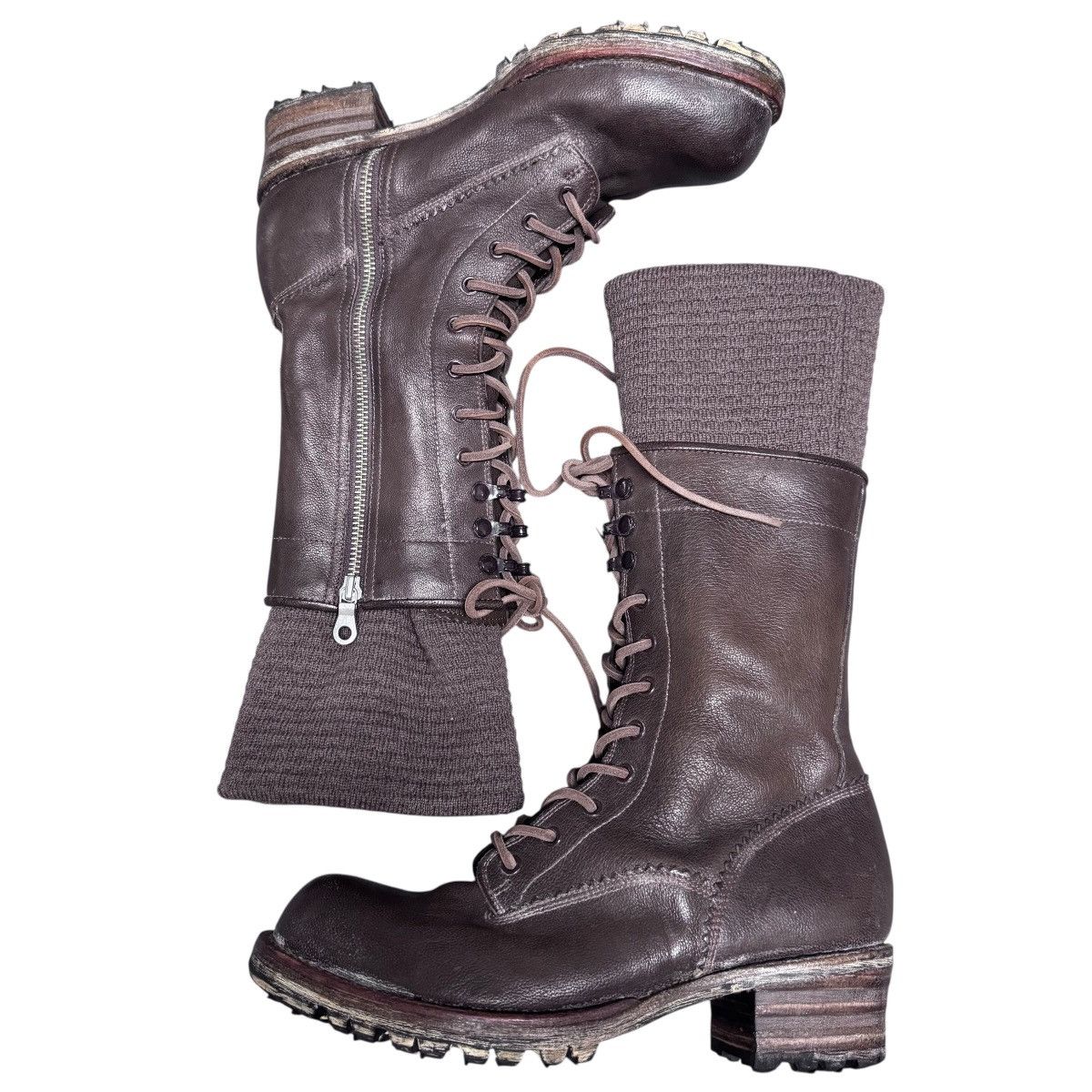 Maison MIHARA YASUHIRO Miharayasuhiro 3 Layer Combat Boots Size US 7.5 / IT 37.5 - 5 Thumbnail