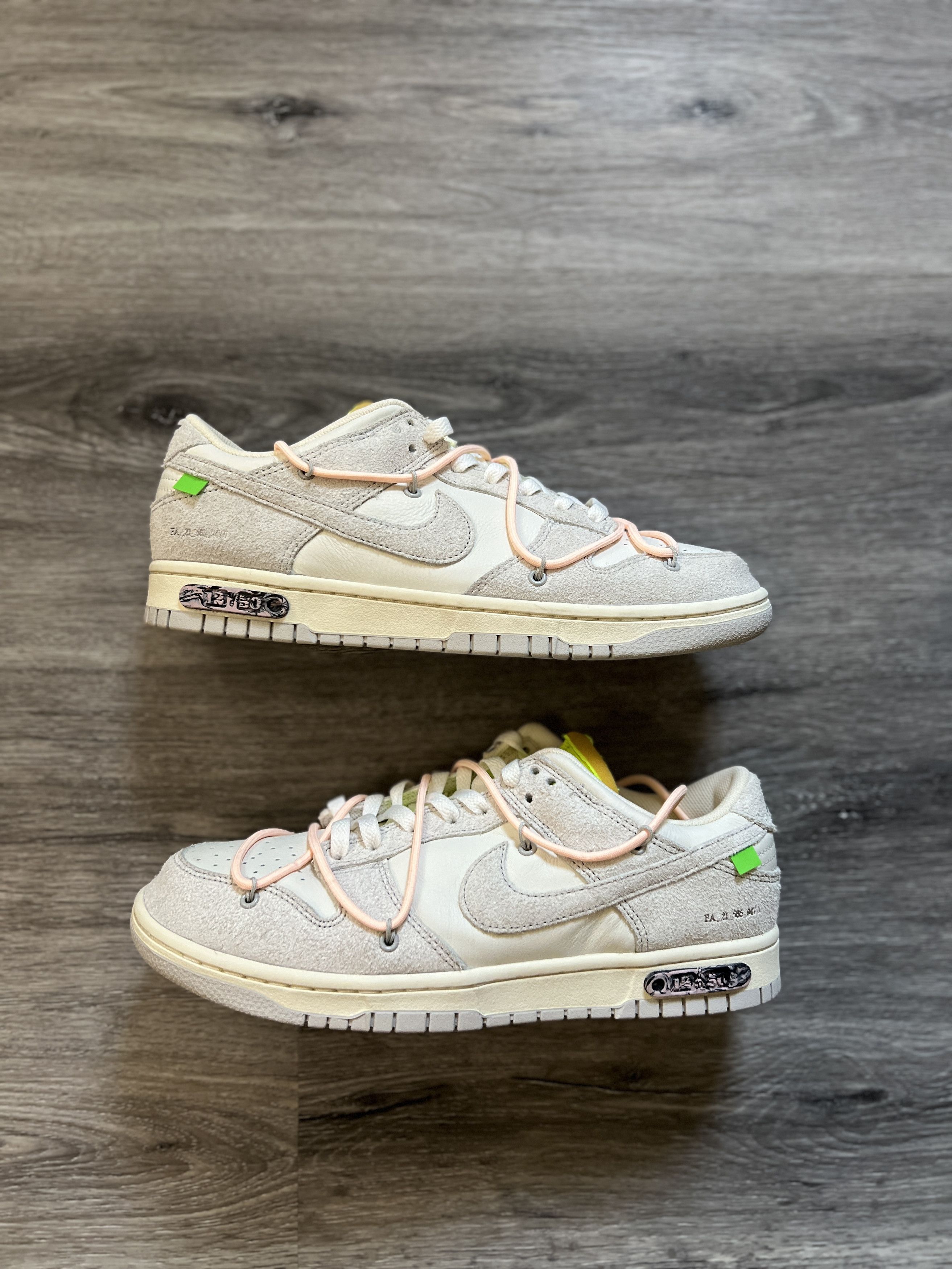 Nike Nike Dunk Low Off-White Lot 12 Size US 9.5 / EU 42-43 - 1 Thumbnail