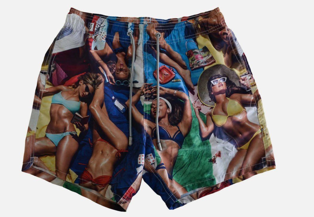 Playboy MC2 SAINT BARTH X PLAYBOY DESIGNER SUMMER SHORTS Size US 30 / EU 46 - 1 Thumbnail