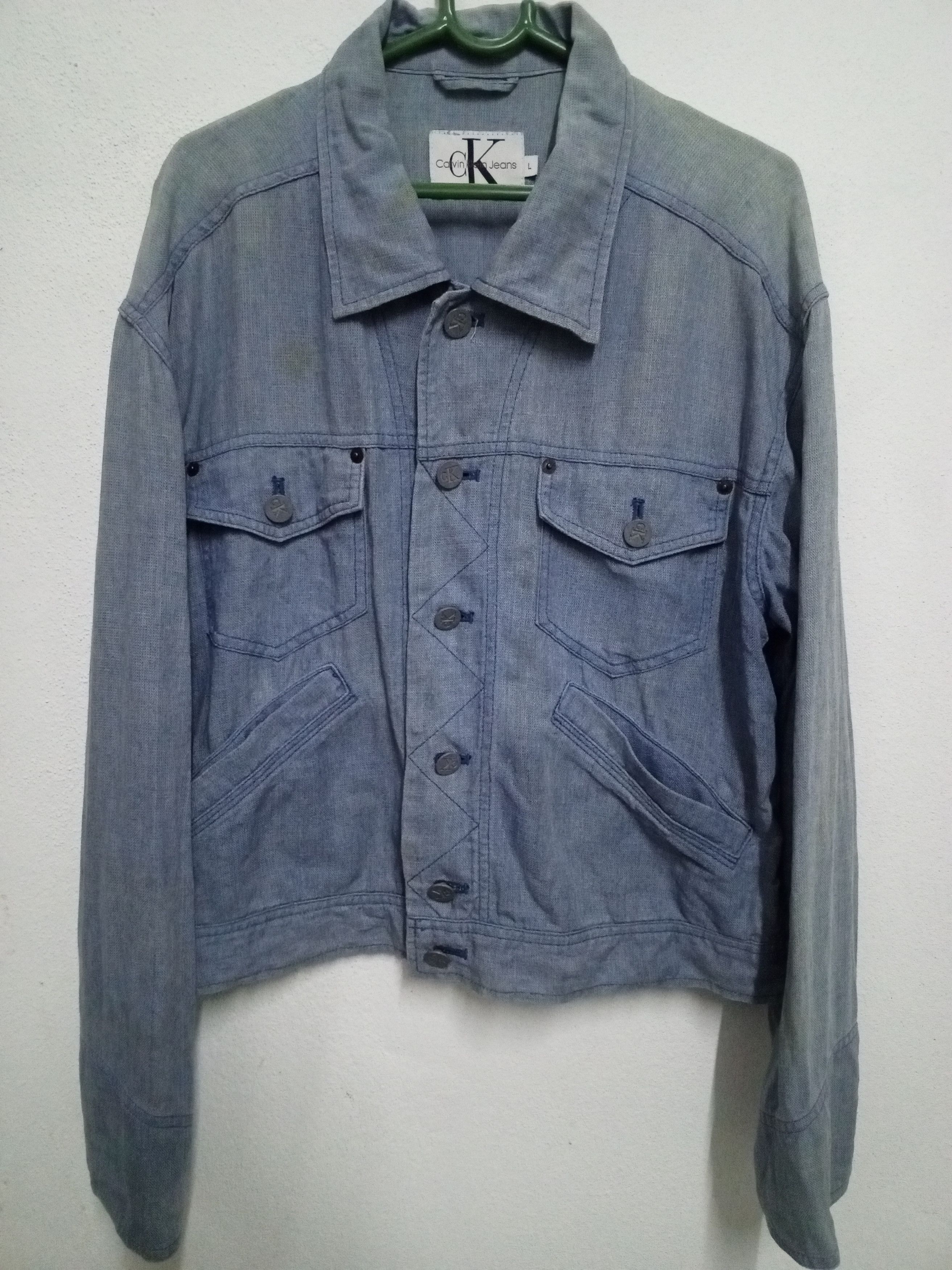 Calvin Klein 90sVintage Calvin Klein jacket Size US L / EU 52-54 / 3 - 1 Thumbnail