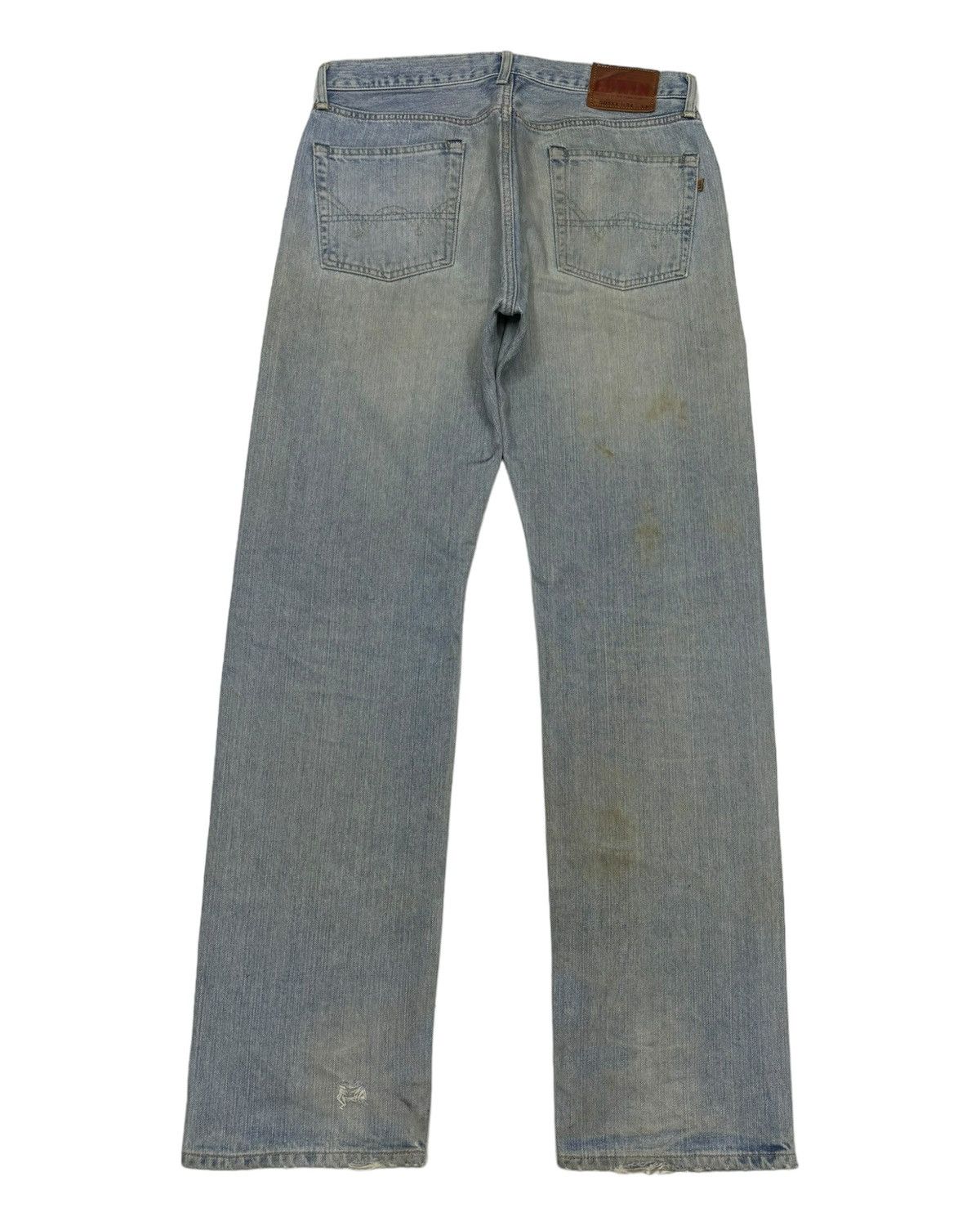 Edwin VINTAGE EDWIN 505xx SELVEDGE BLUE WASH JEANS Size US 34 / EU 50 - 7 Thumbnail
