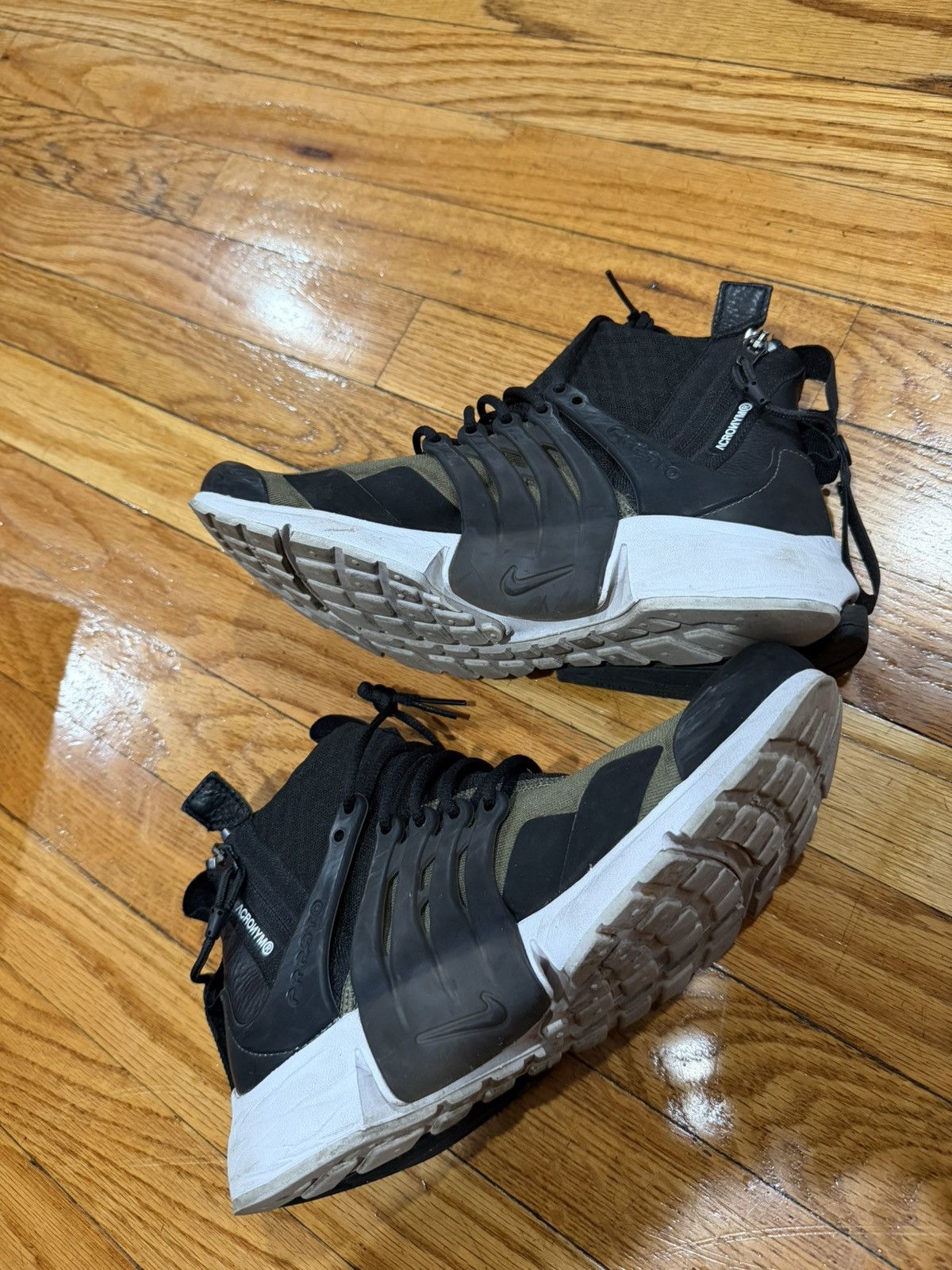 Acronym × Nike Acronym presto xxs (7-8) olive Size US 7.5 / EU 40-41 - 3 Thumbnail