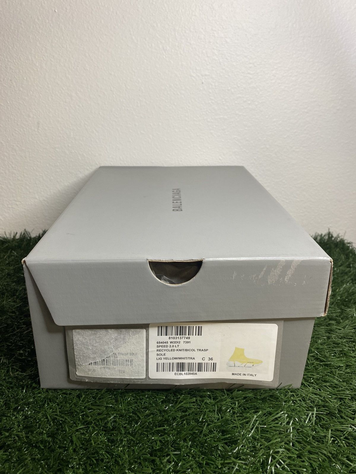 Balenciaga W Balenciaga Speed 2.0 ‘ Yellow ‘| Size 36 EU | NEW Size US 6 / IT 36 - 12 Thumbnail